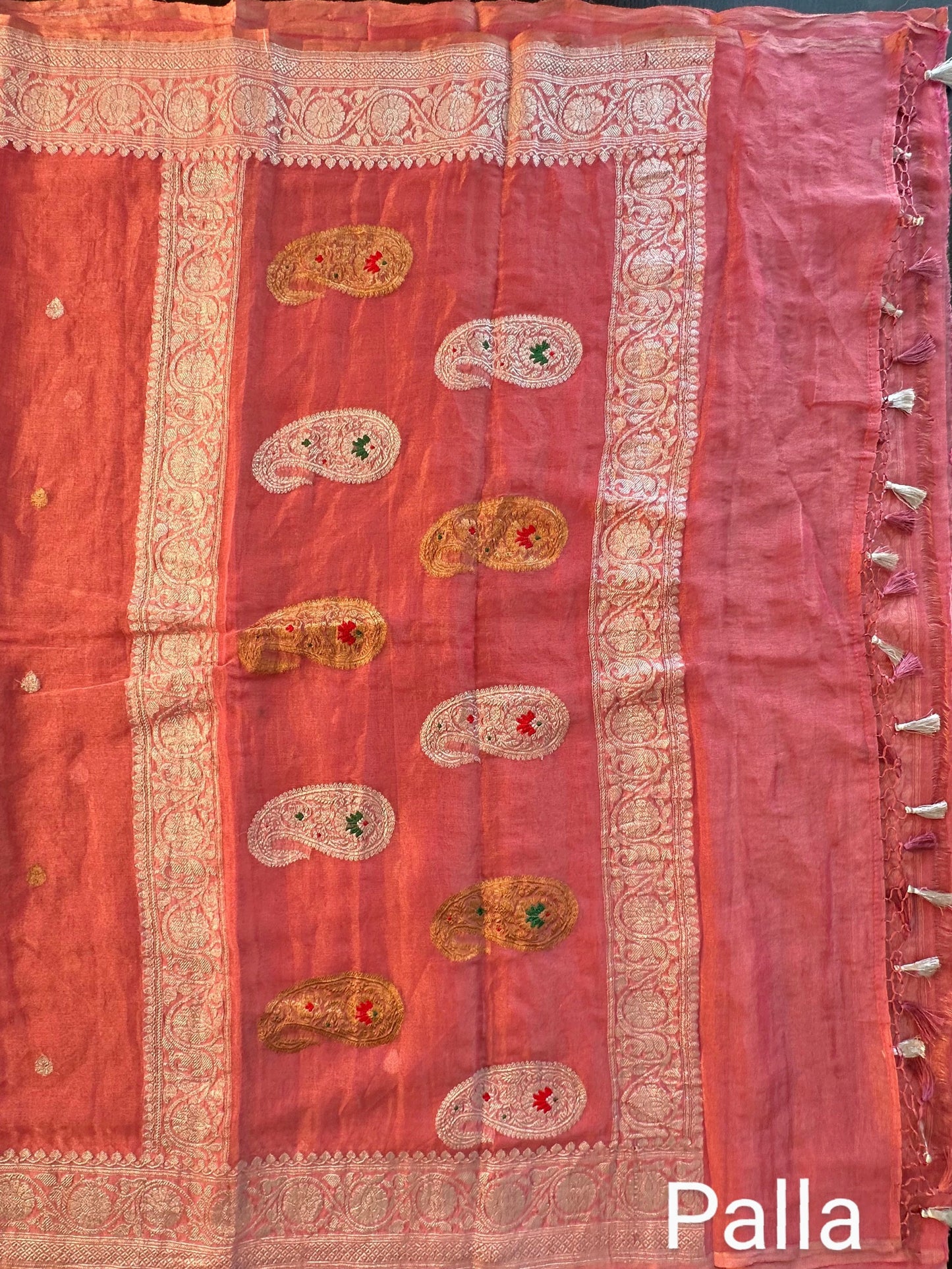 Georgette Tissue Saree