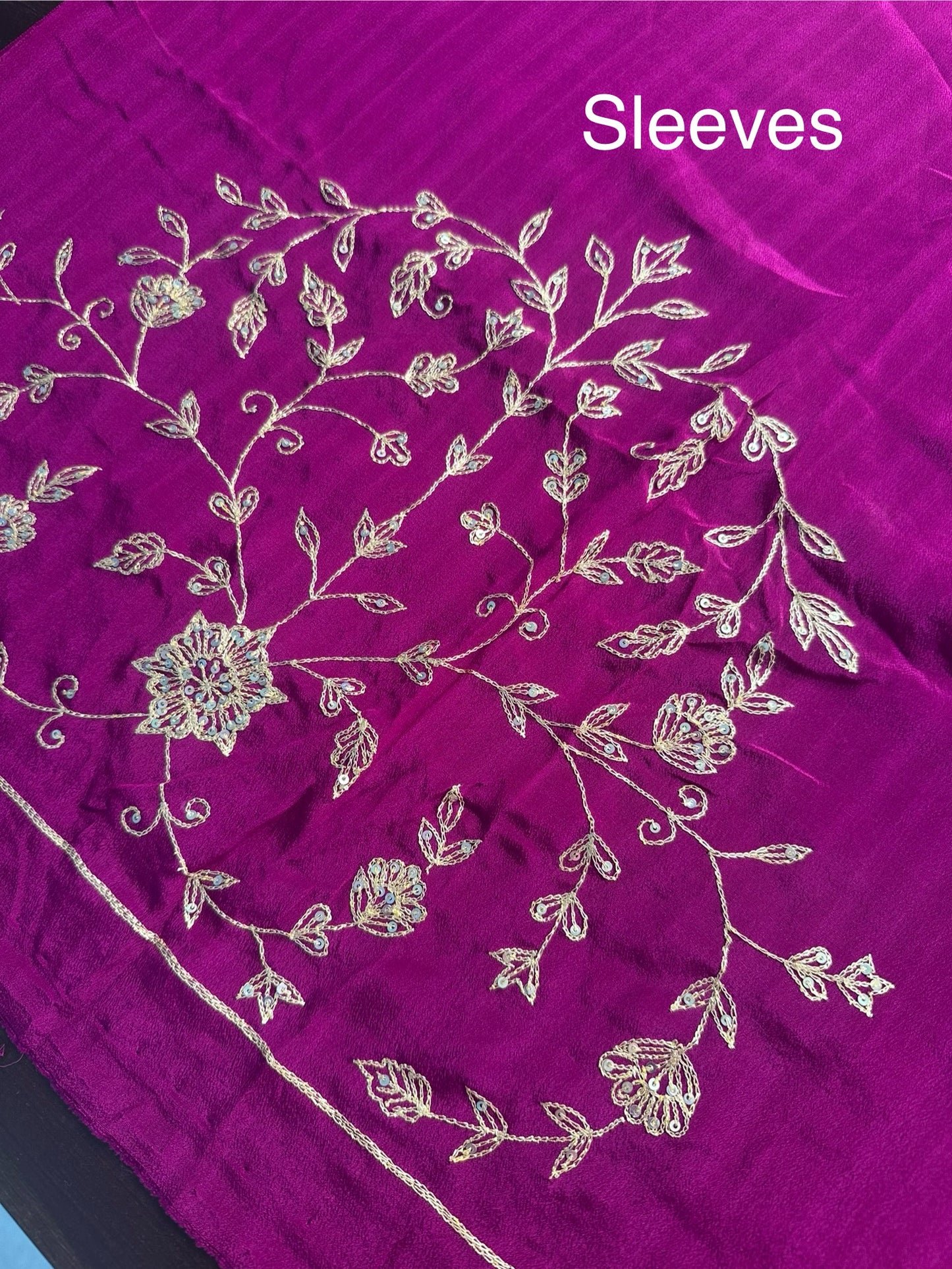 Leheriya Saree with Hand Work Blouse