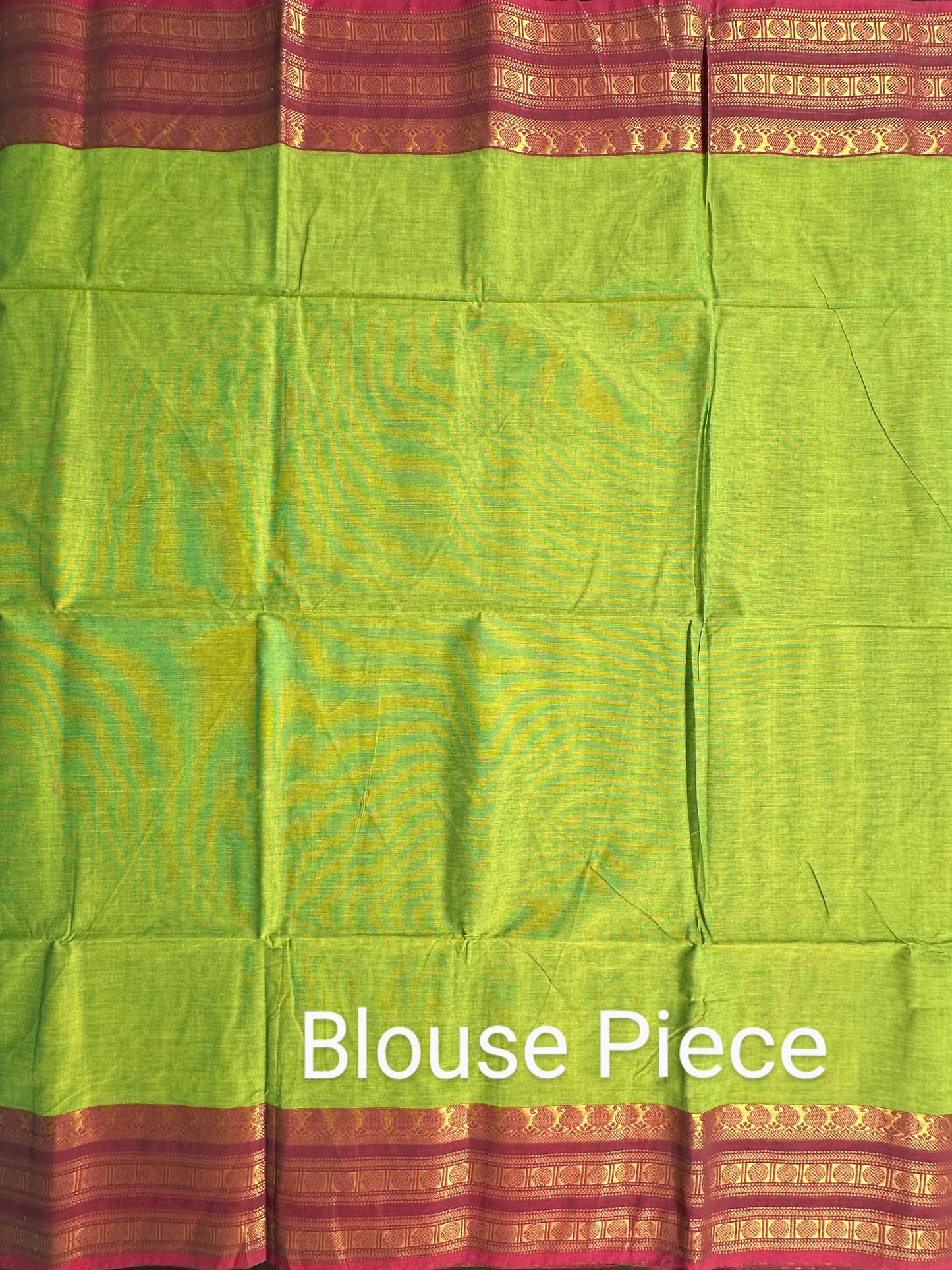 Green Narayanpet Cotton Saree