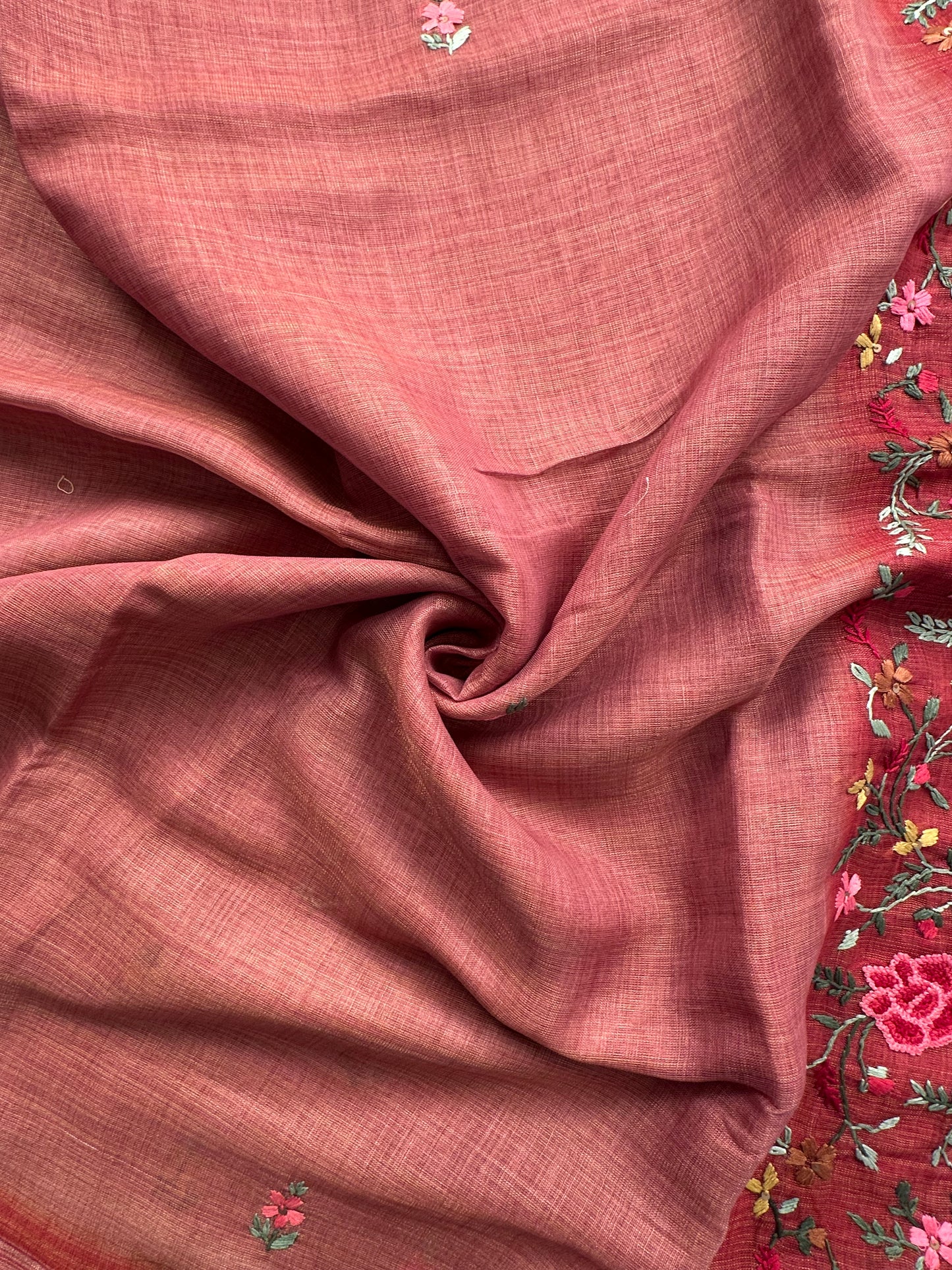 Cotton Saree with Embroidery