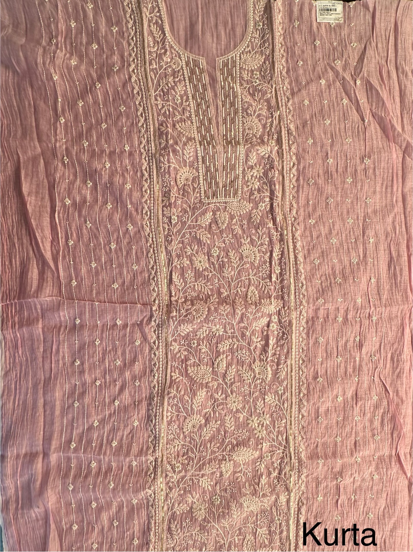 Pure Chanderi 3-Piece Suit