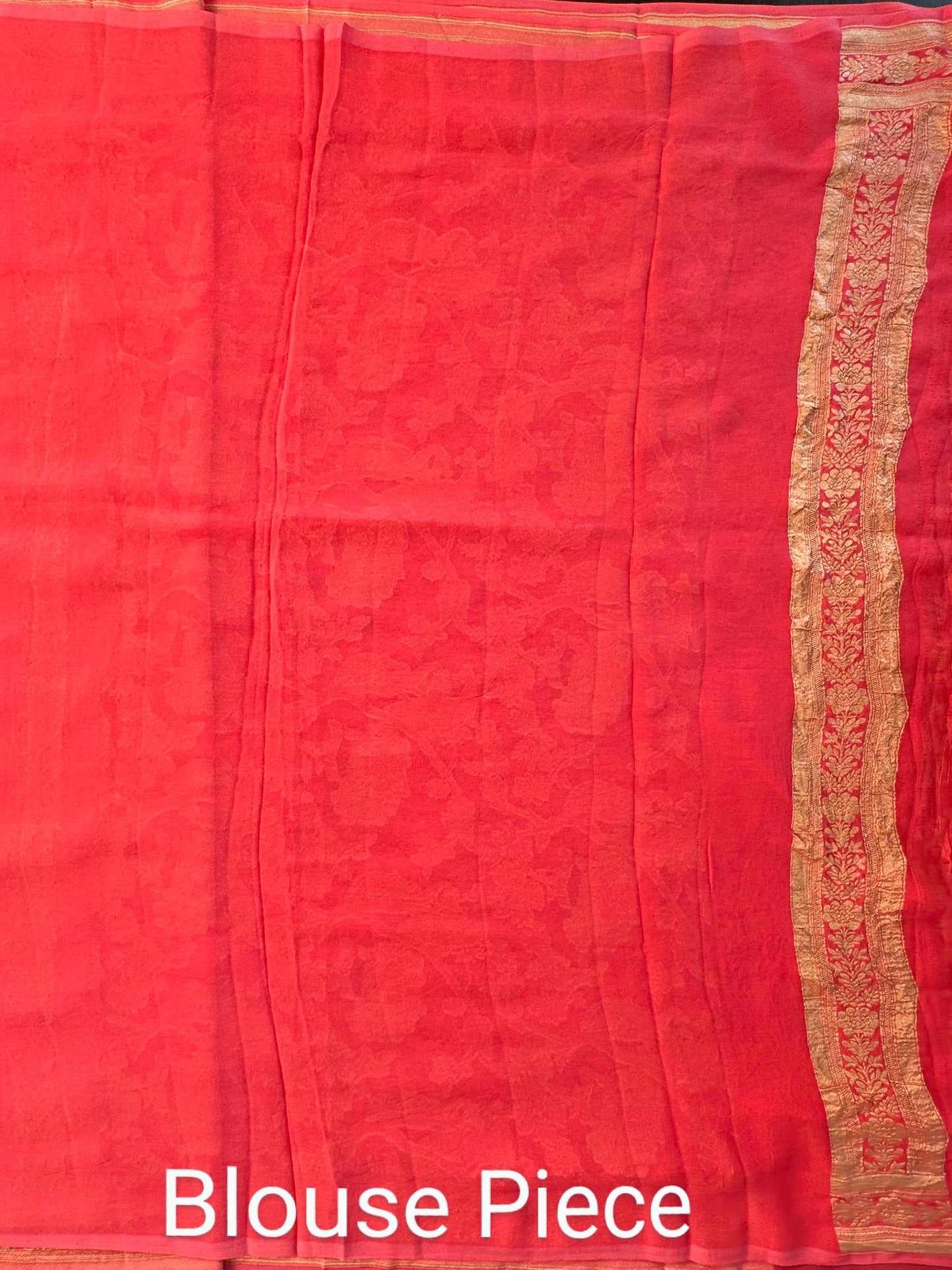 Khaddi Jaal Pure Georgette Saree