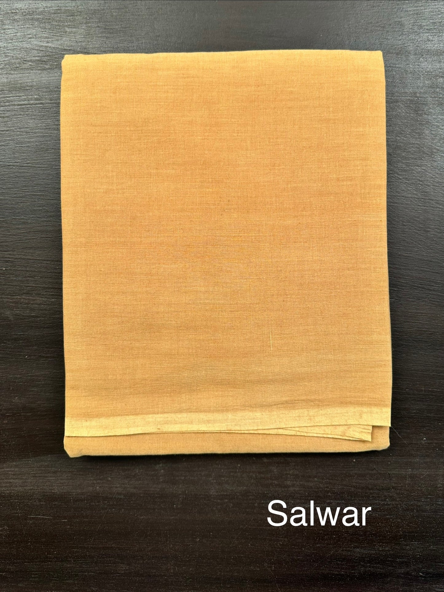 Mustard Cotton 3-Piece Suit