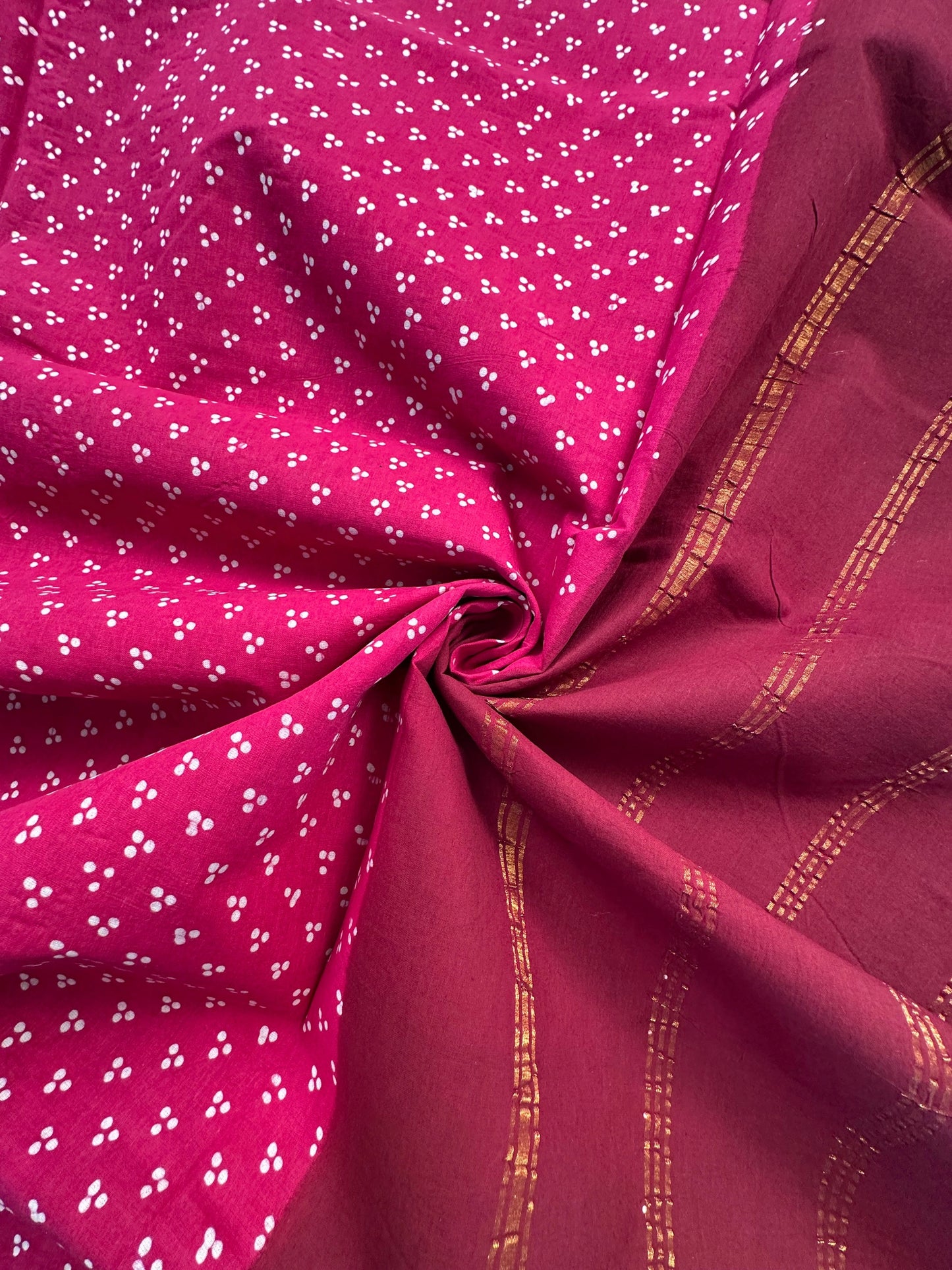 Rani Soongadi Cotton Saree