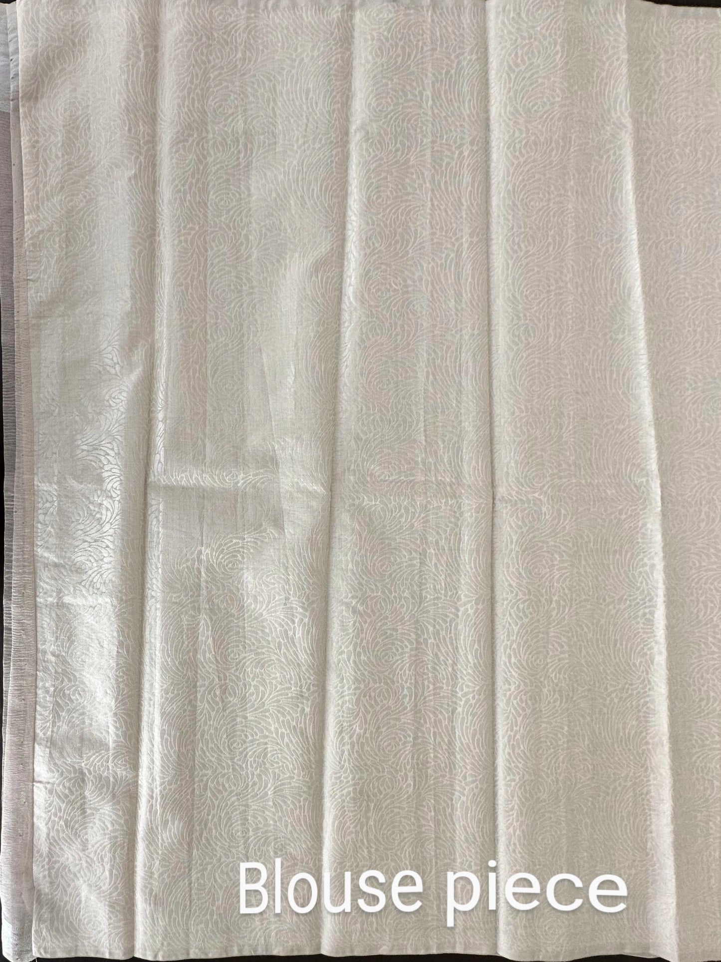 Silver Crush Pure Tissue Saree
