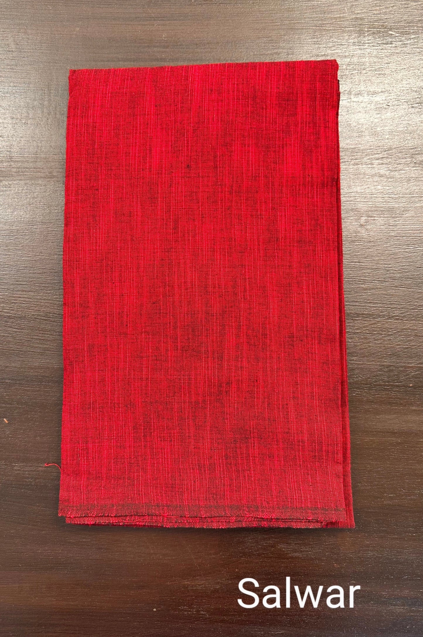 Black-Maroon Handloom Cotton Suit