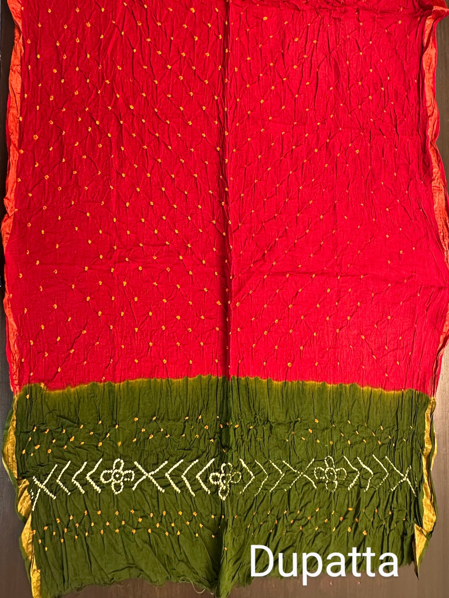 Bandhej Jaipuri Cotton Suit