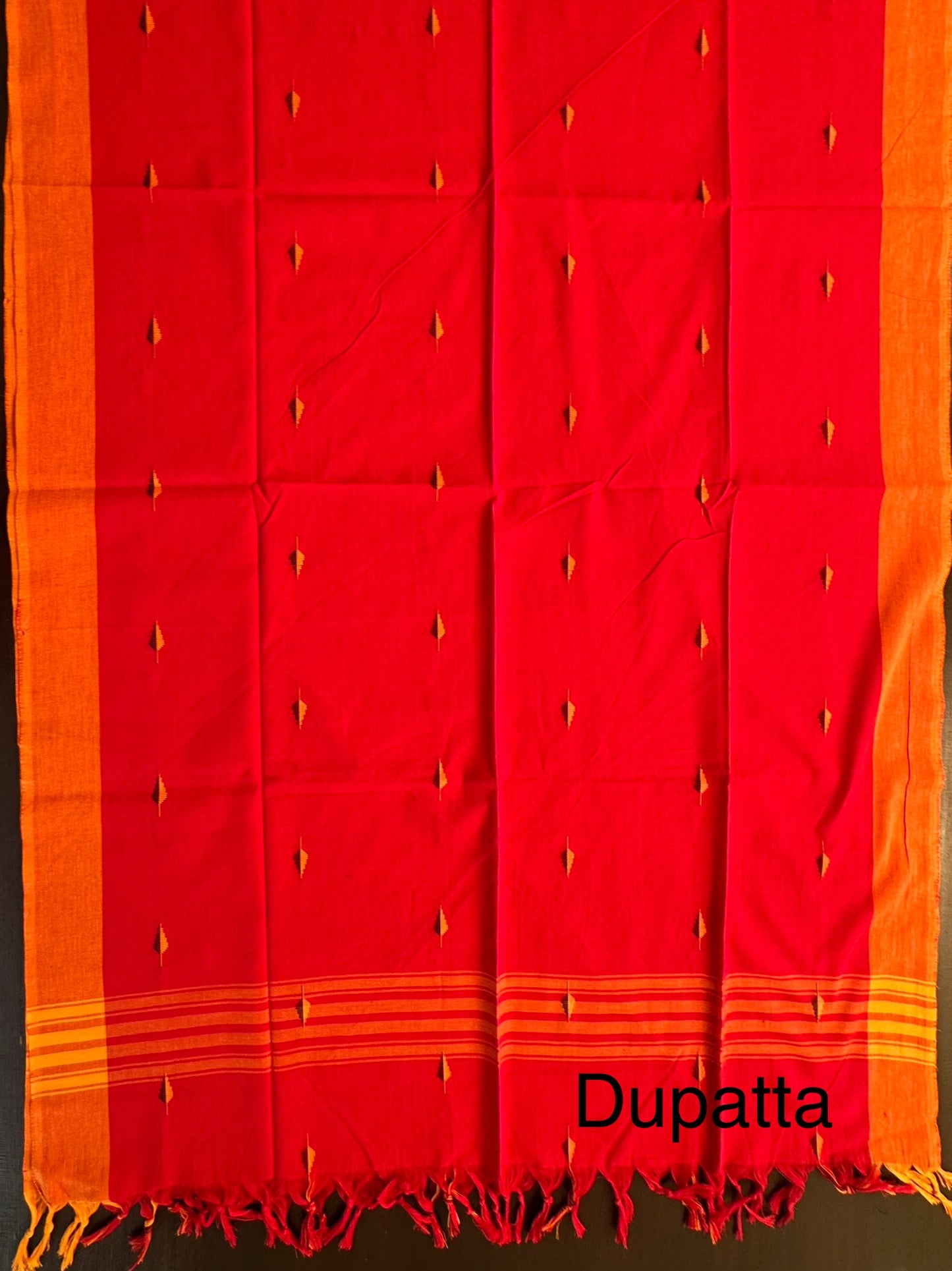 Jacquard Pure Handloom Cotton Suit