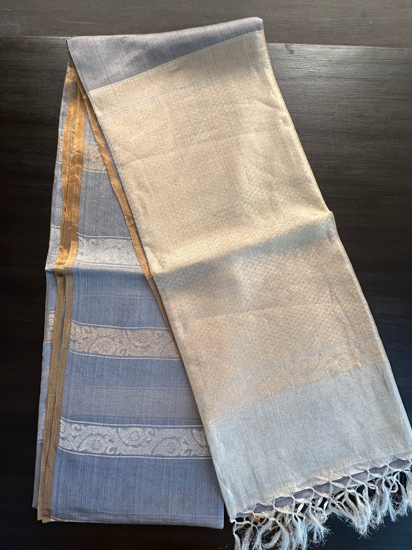 Jacquard Pure Tissue Silk Saree