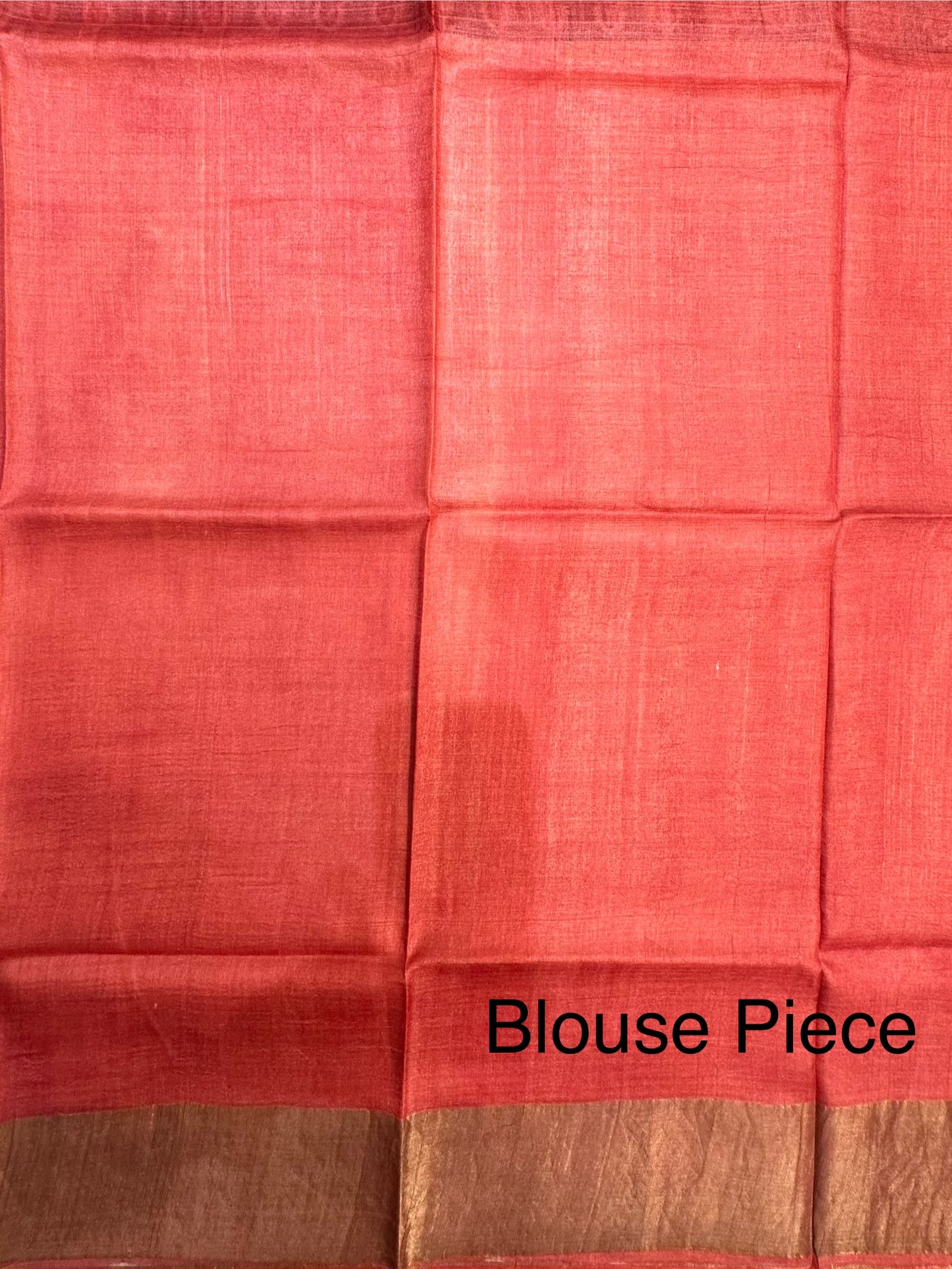 Cream Shantiniketan Print Tussar Silk Saree