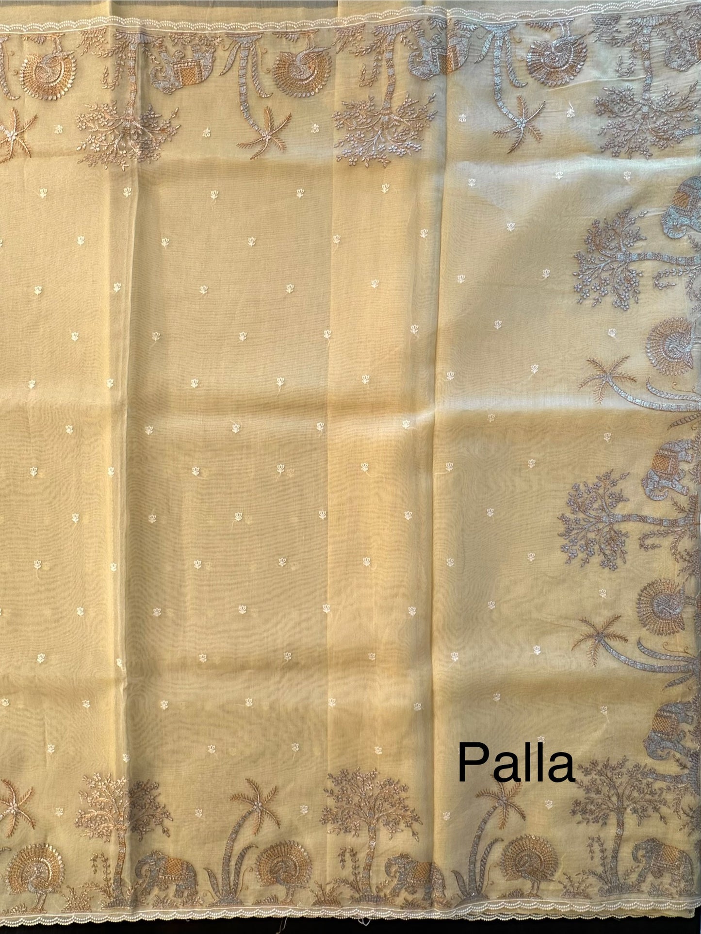 Blended Tissue Saree