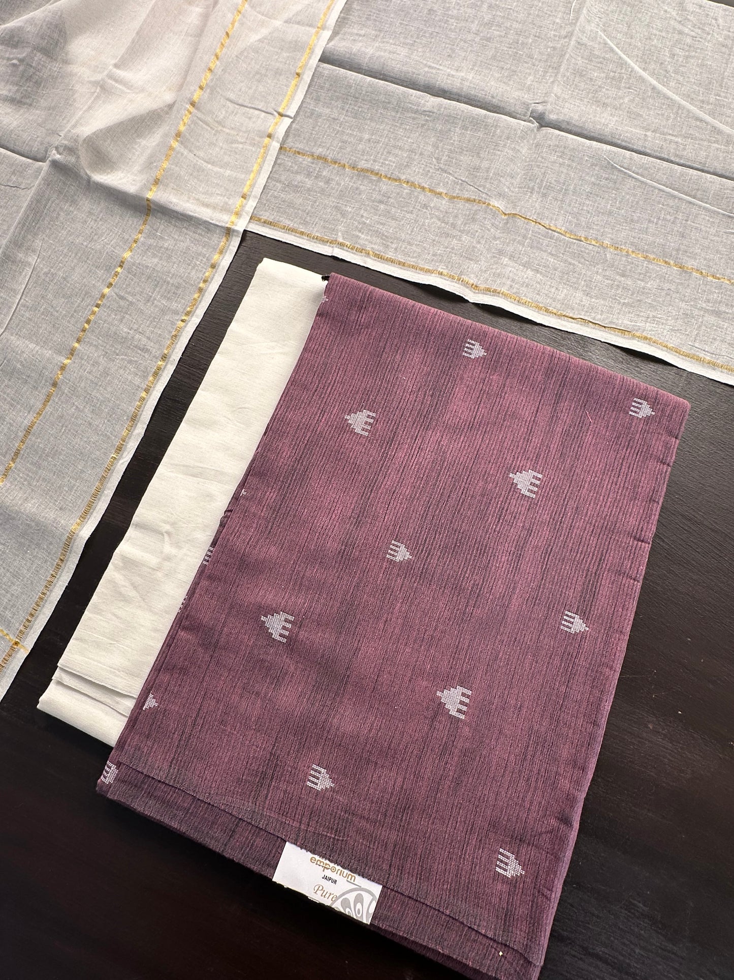 Handloom Cotton Suit