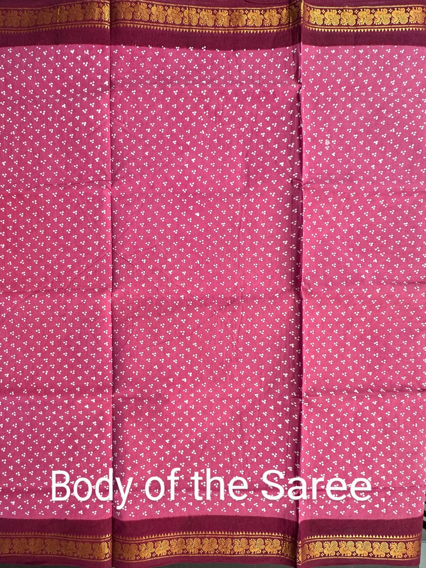 Dusky Pink Soongadi Cotton Saree