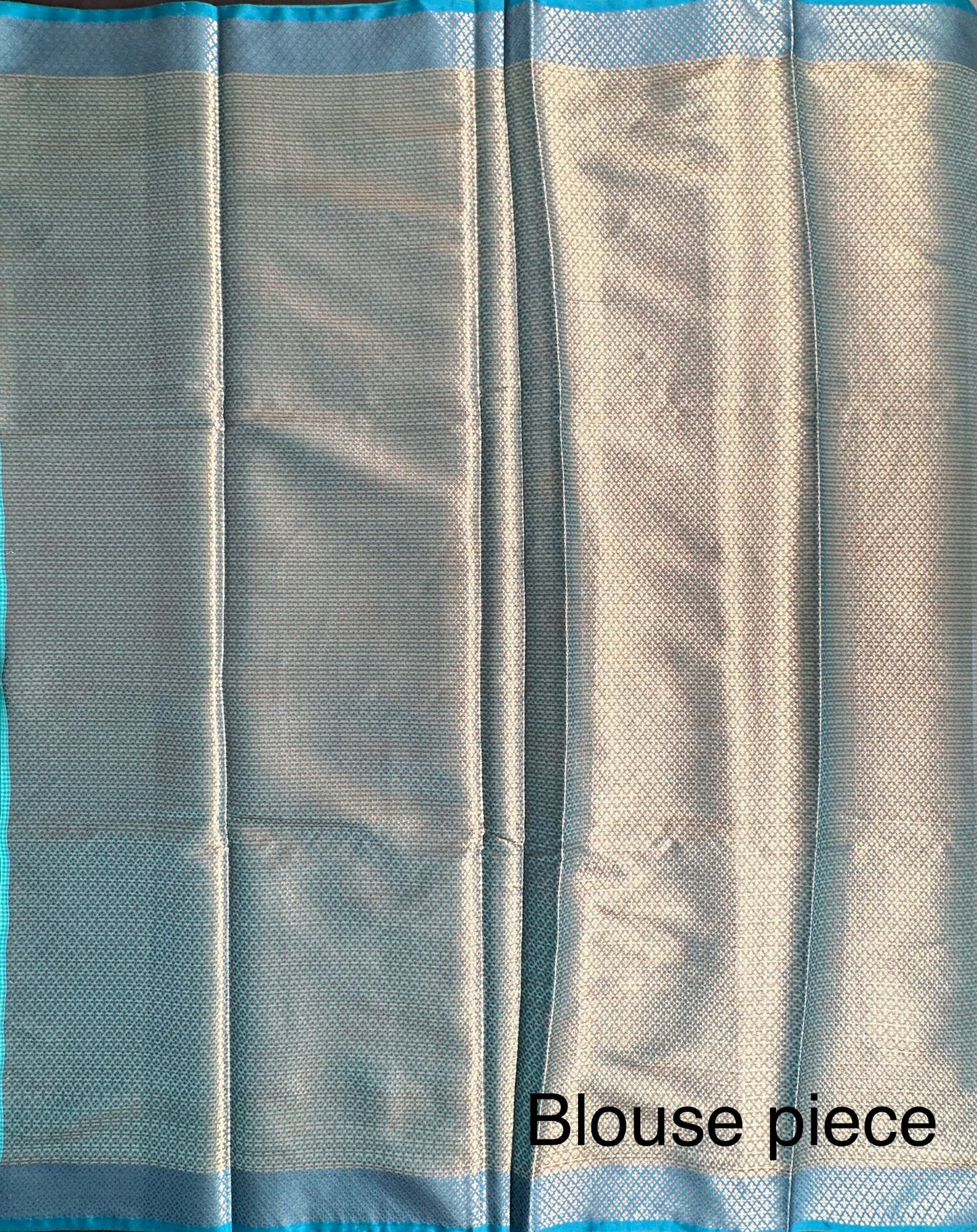 Sea Green Blended Cotton Saree