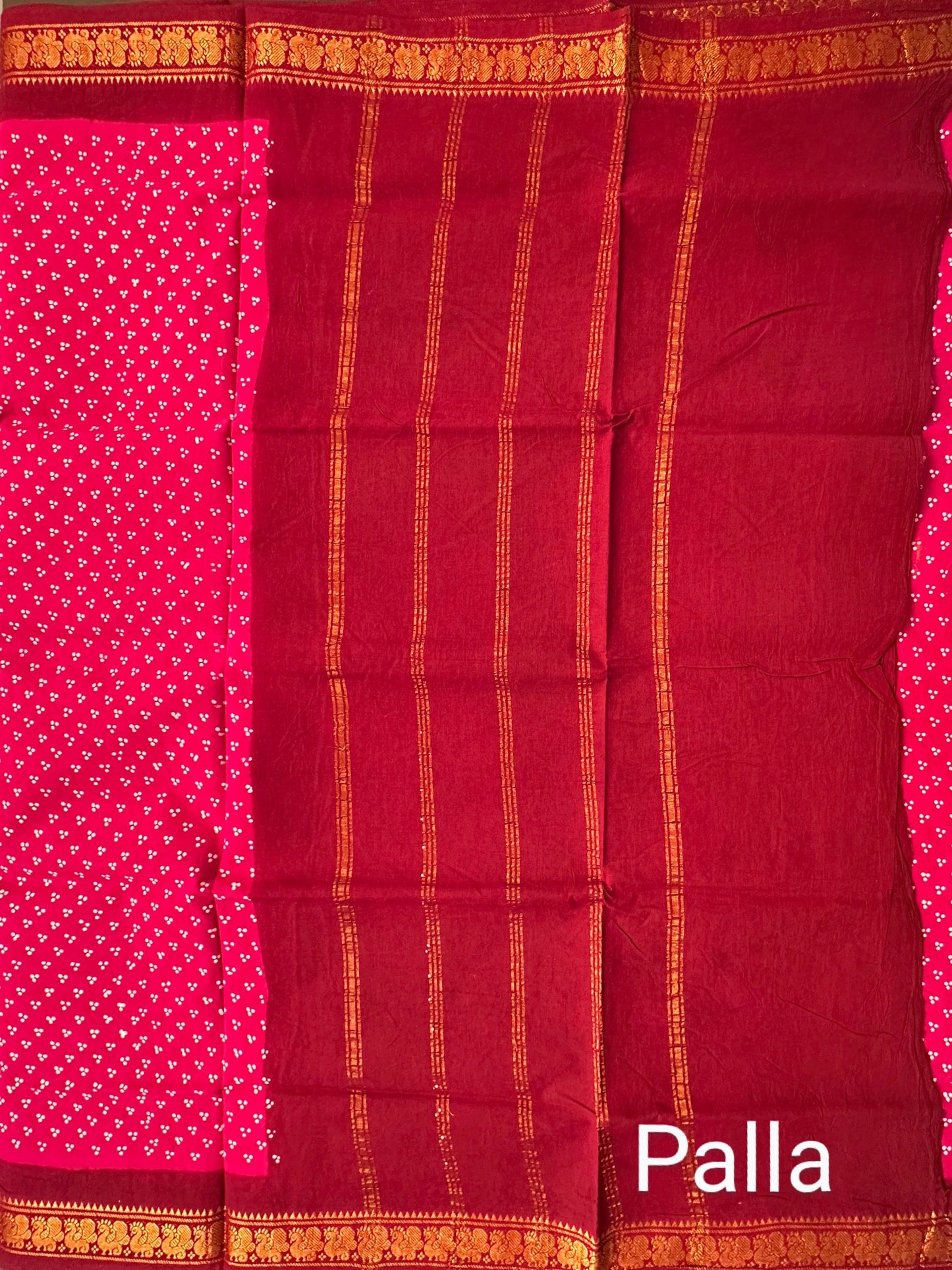 Rani Soongadi Cotton Saree