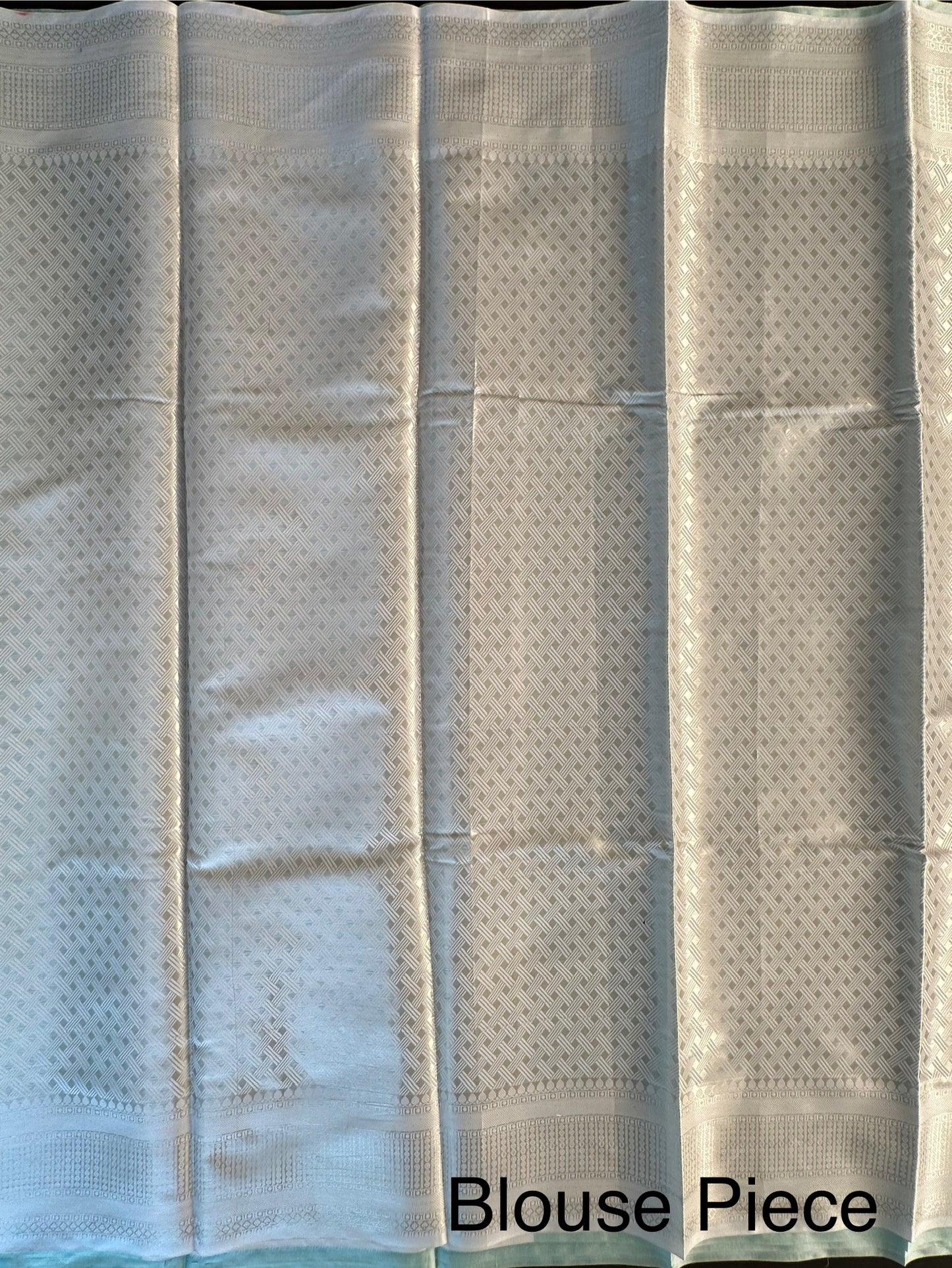 Sea Green Saadagi Tissue Saree