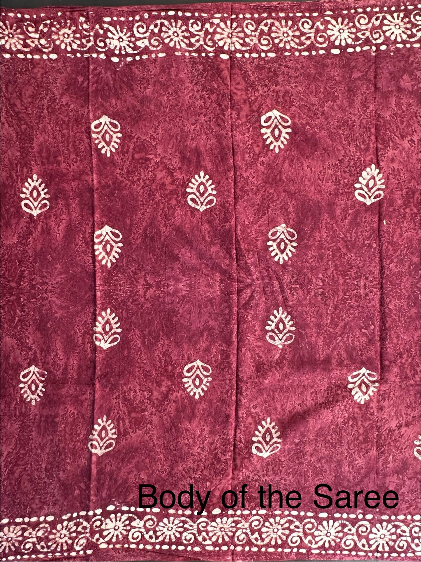 Batik Pure Cotton Saree