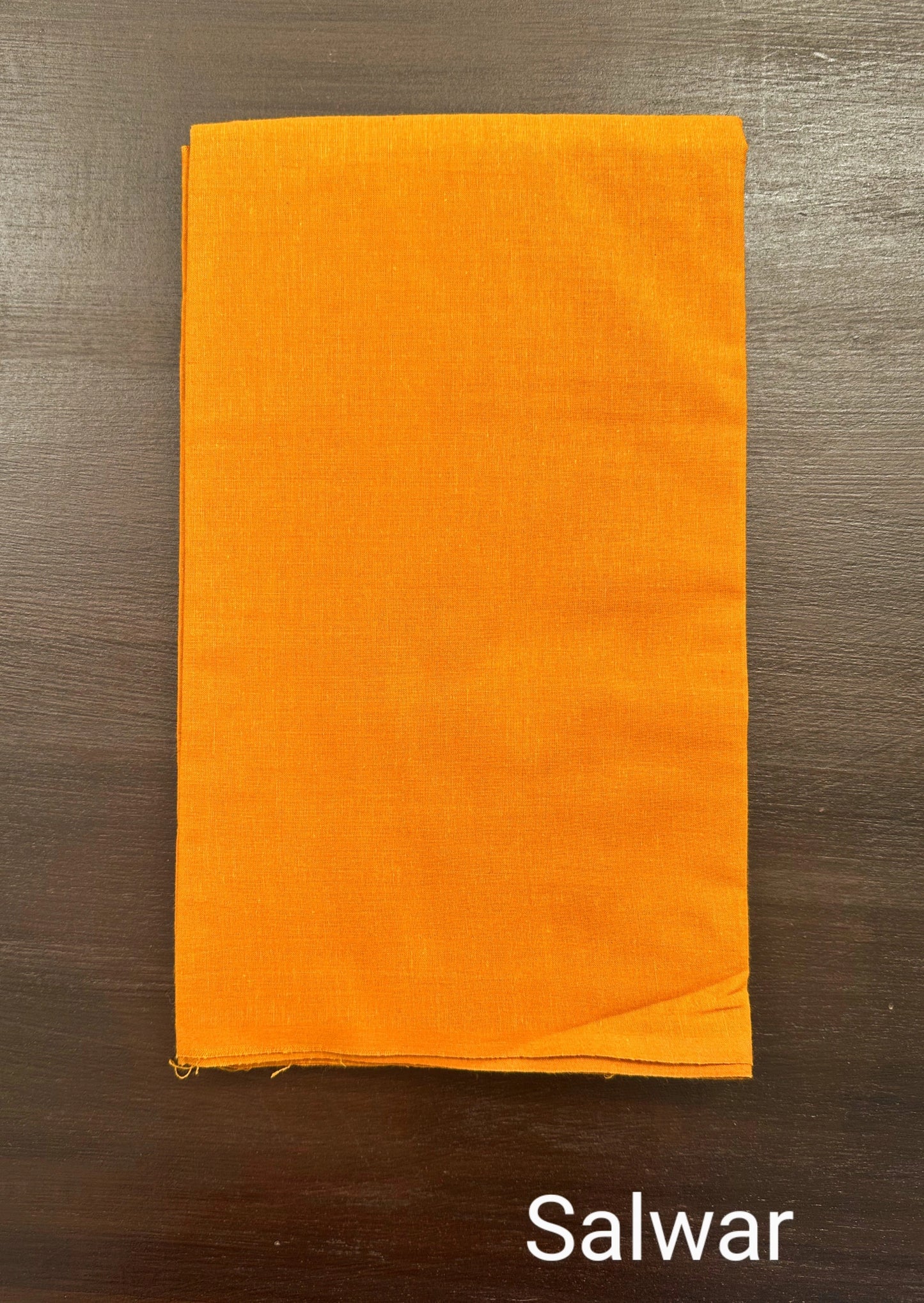 Mustard Checkered Handloom Cotton Suit