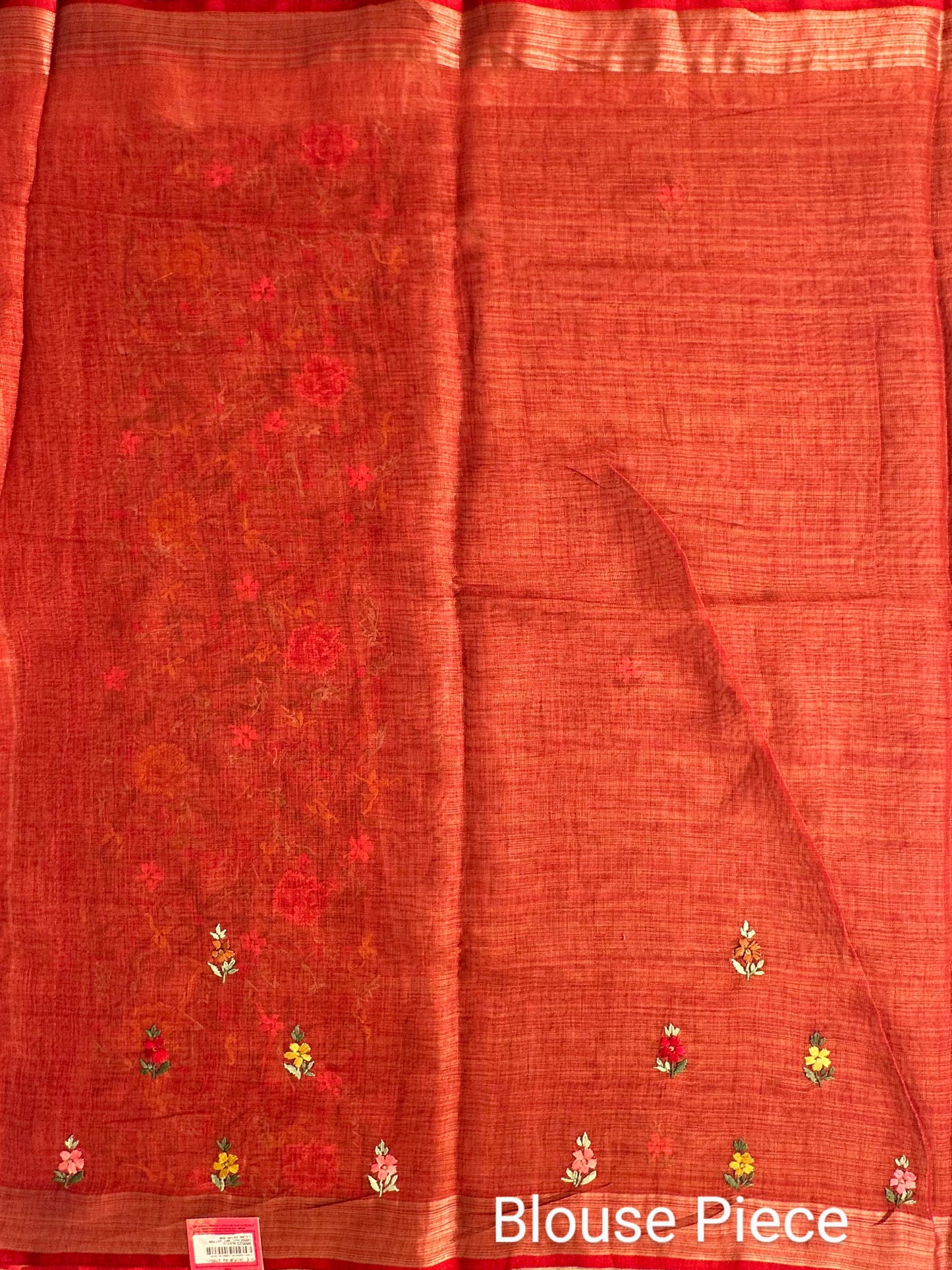 Cotton Saree with Embroidery