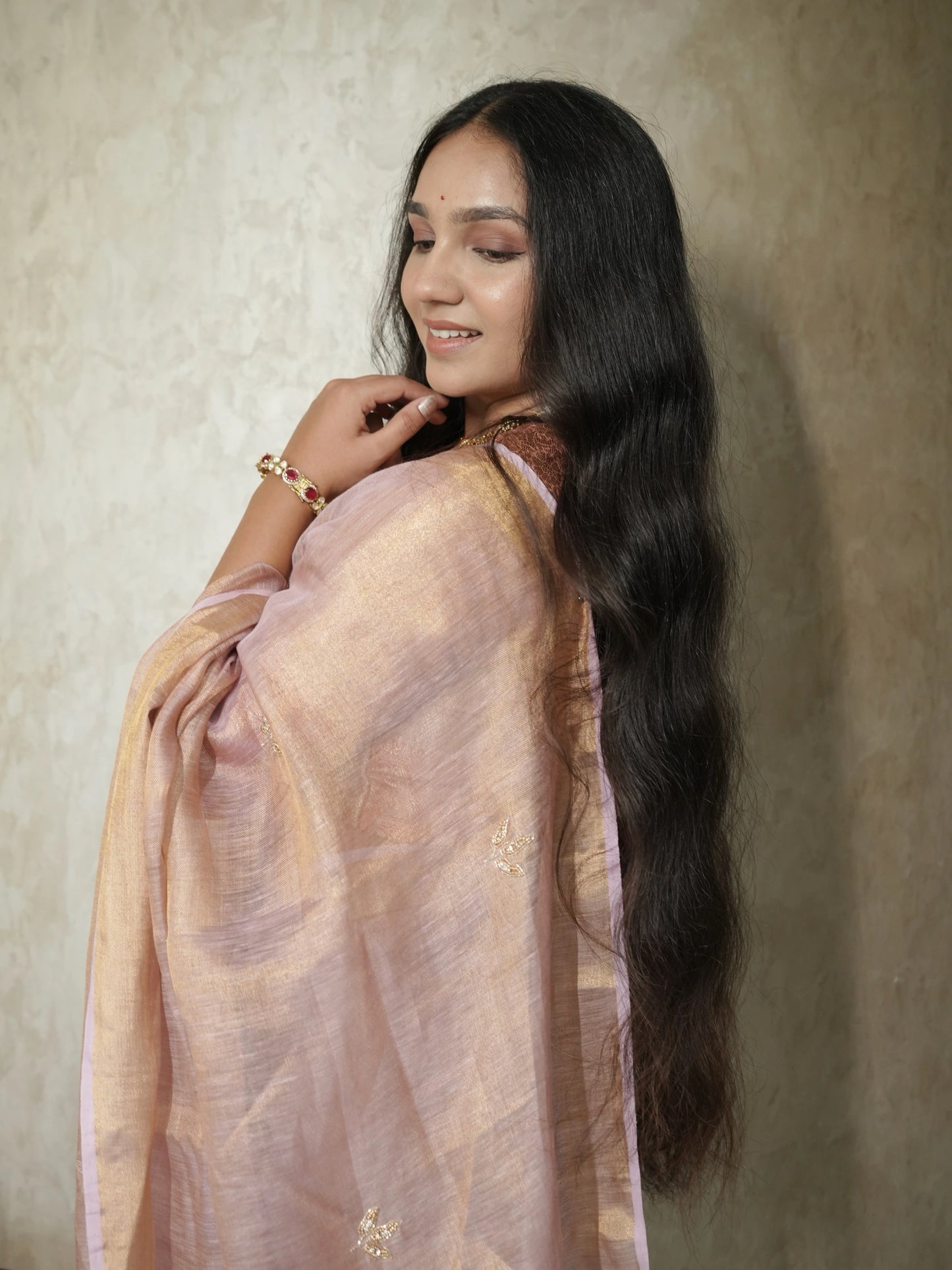 Fancy Tissue Saree