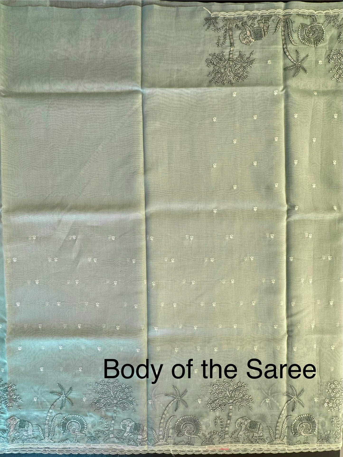 Blended Tissue Saree
