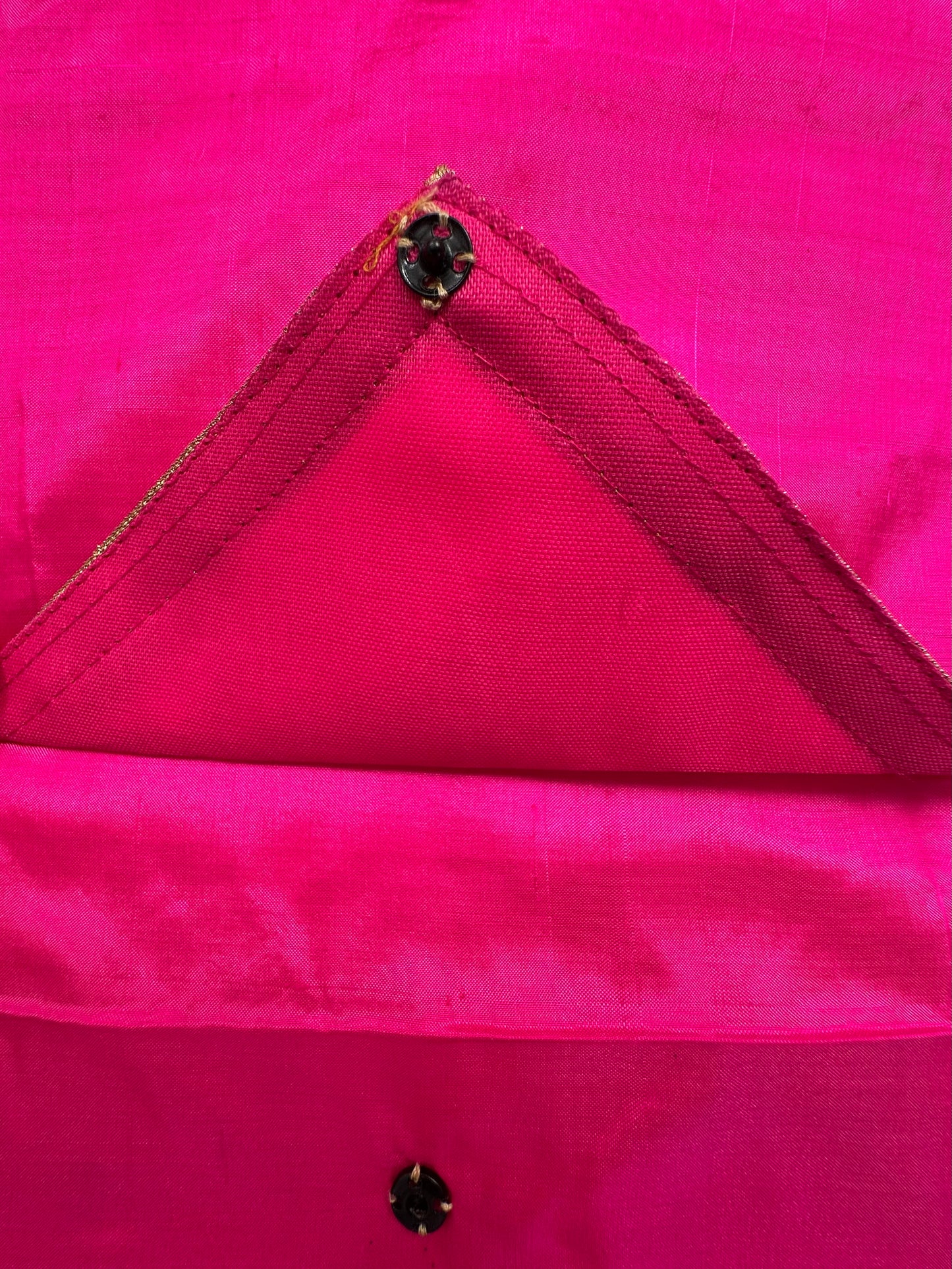 Rani Pure Silk Saree Bag With Pouch