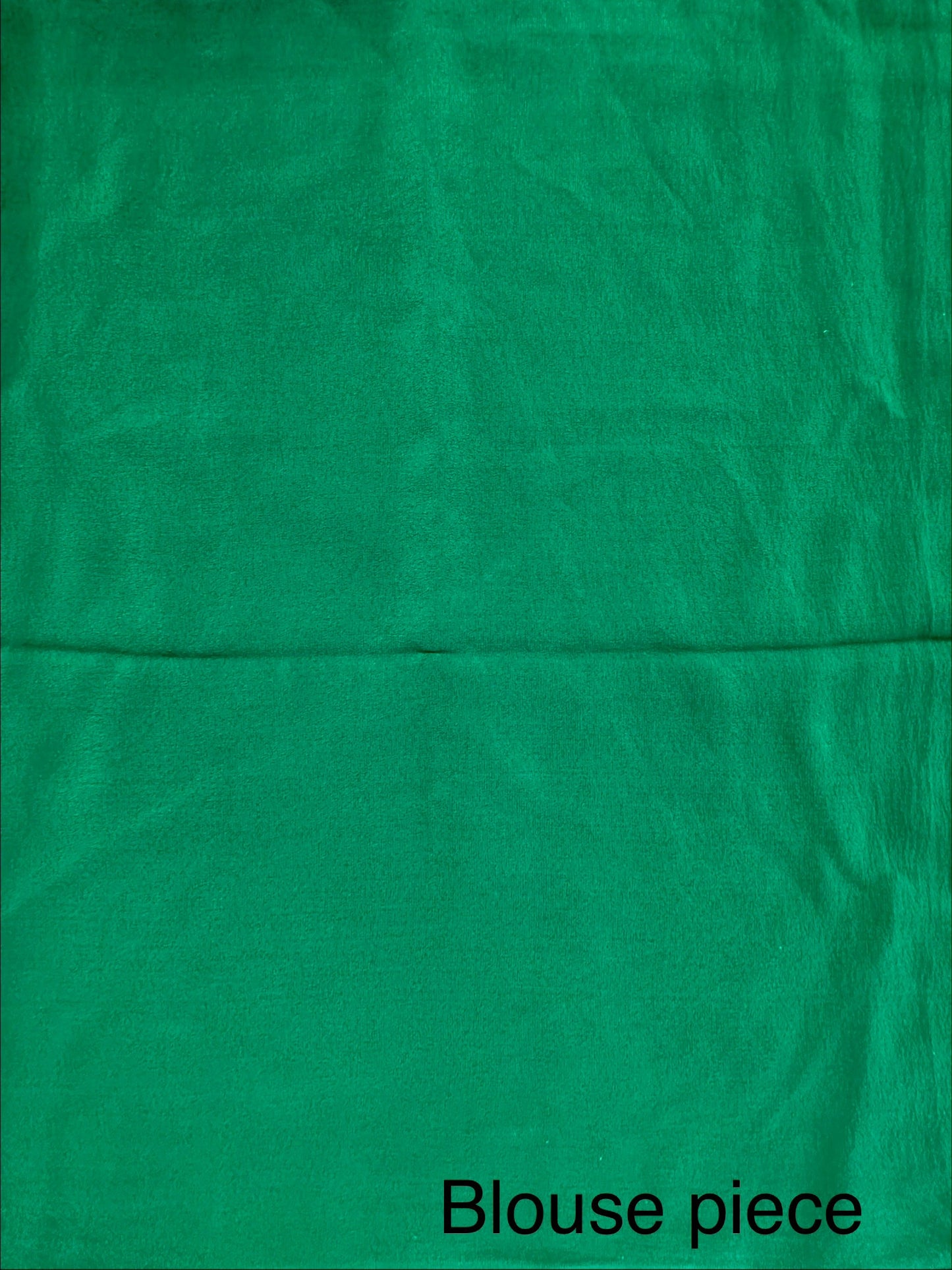 Bottle Green Rai Bandhej Chinon Saree with Crepe Blouse