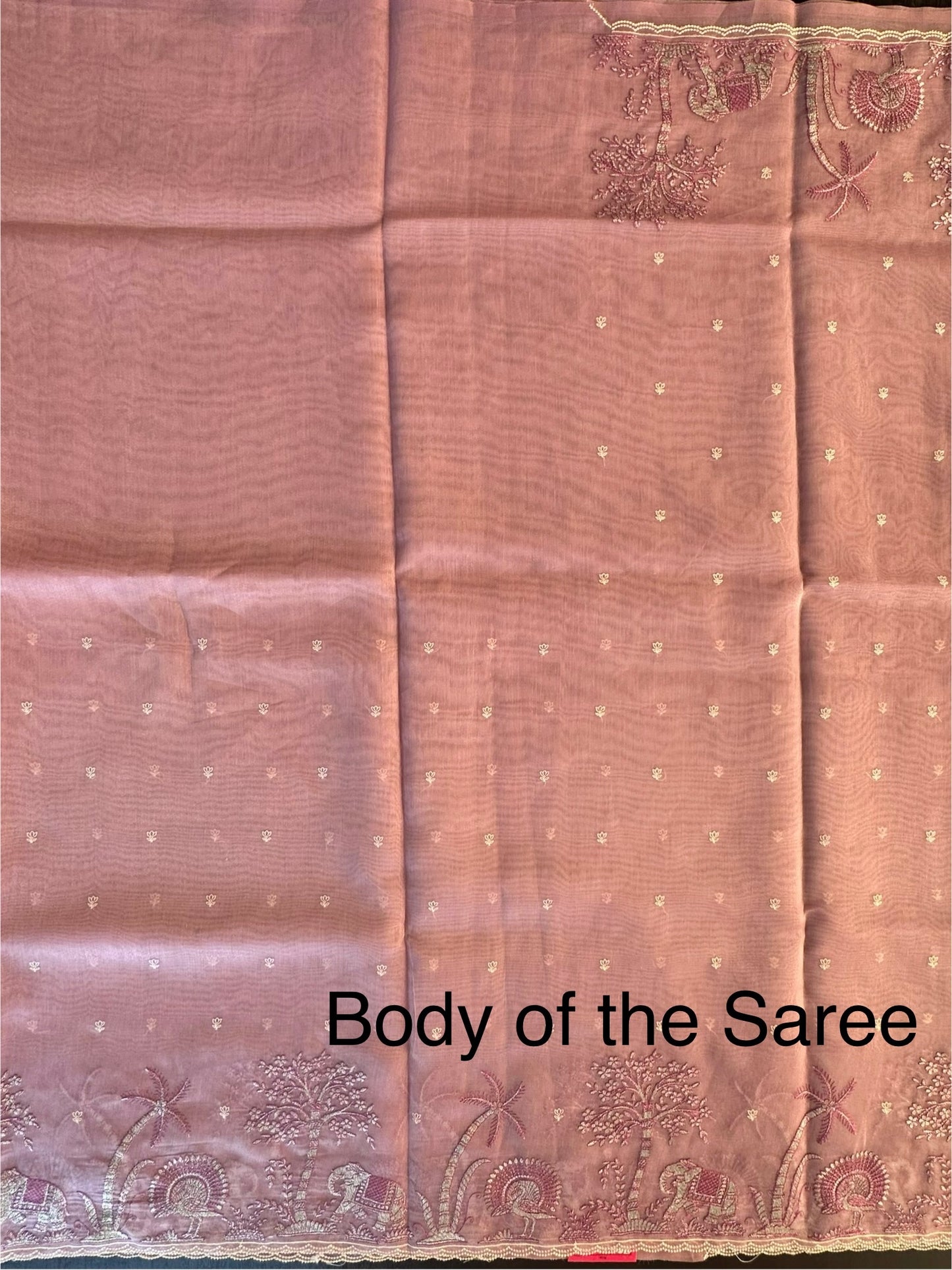Blended Tissue Saree