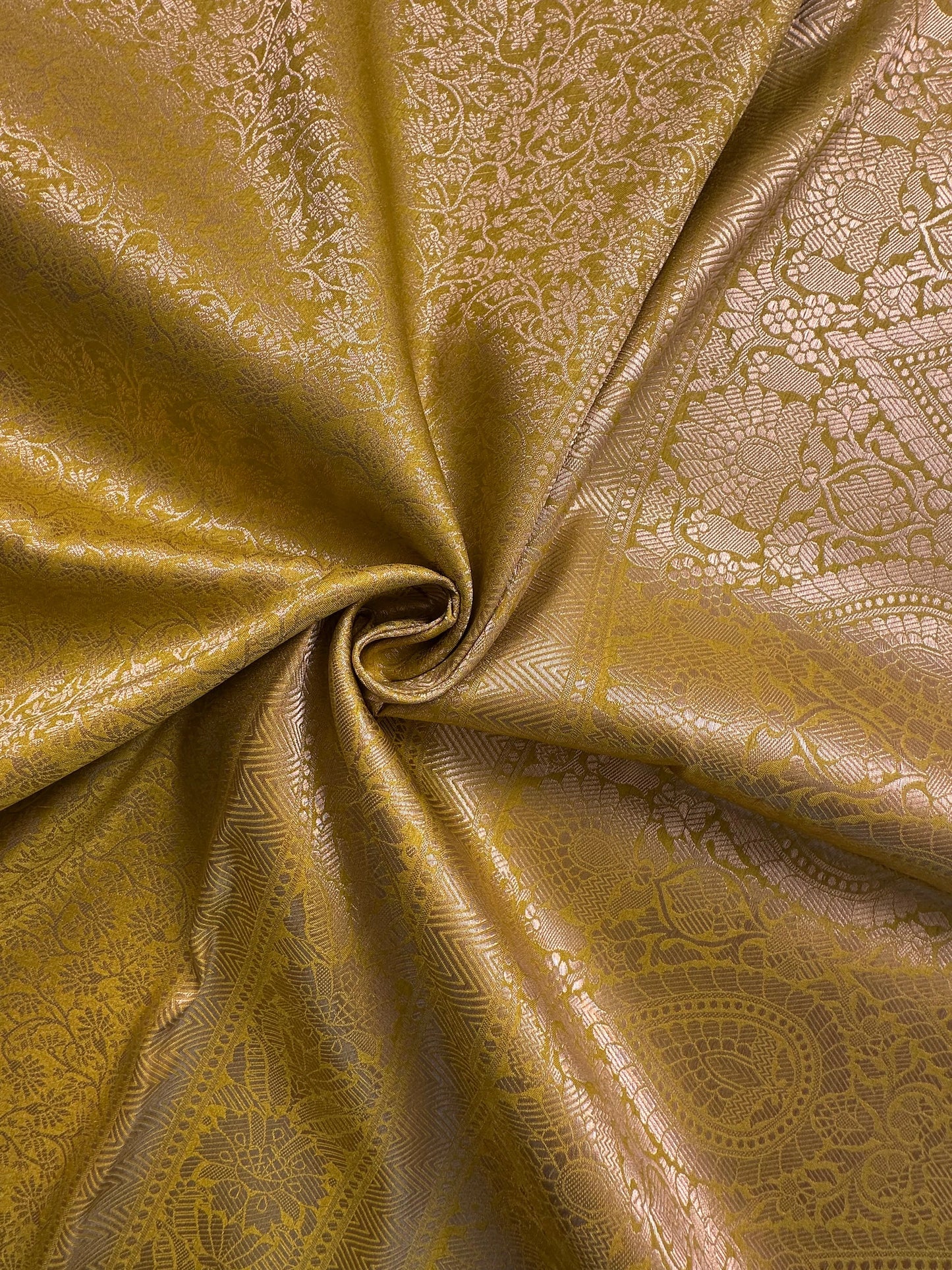 Blended Jamawar Saree