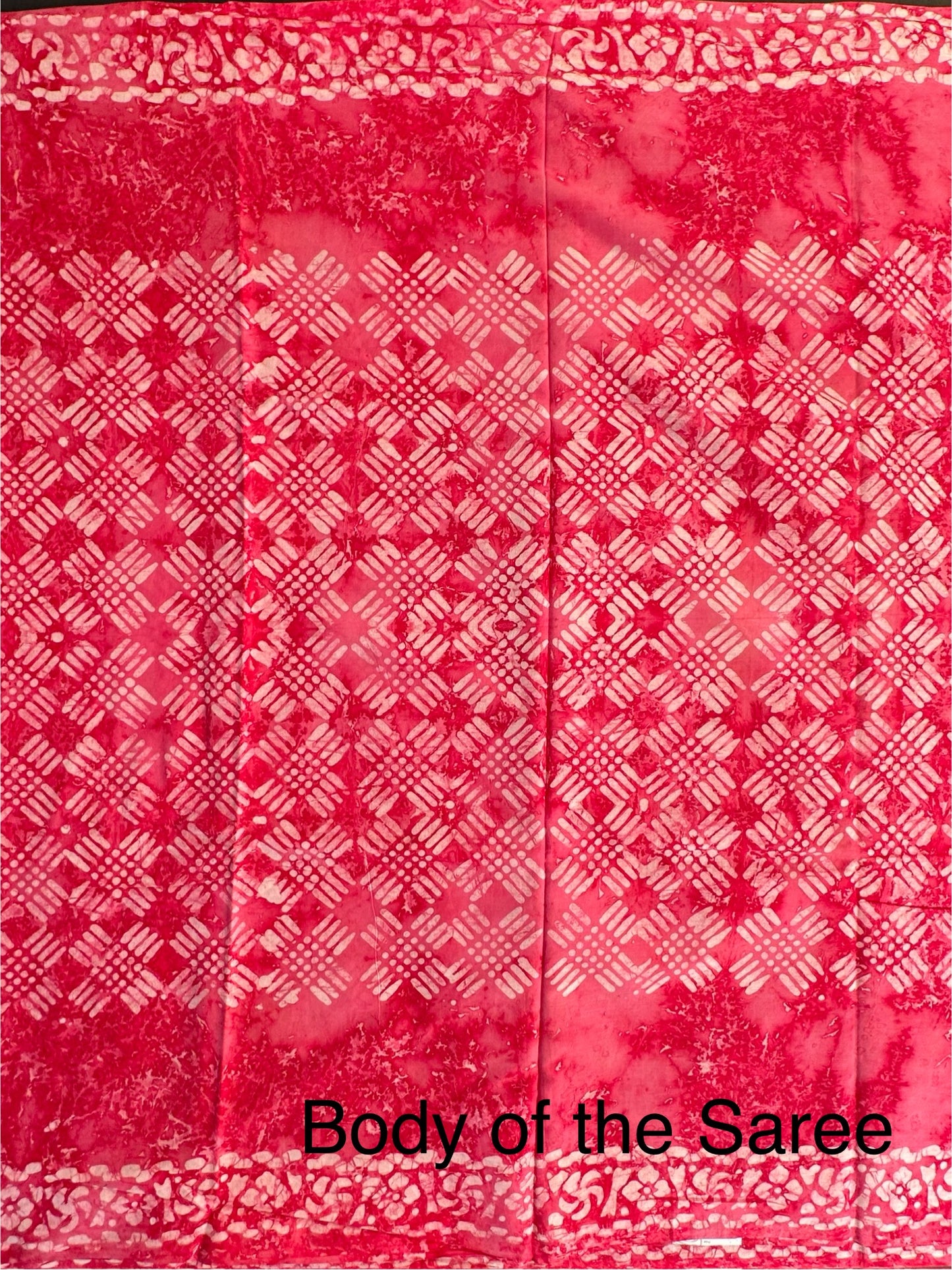 Batik Pure Cotton Saree