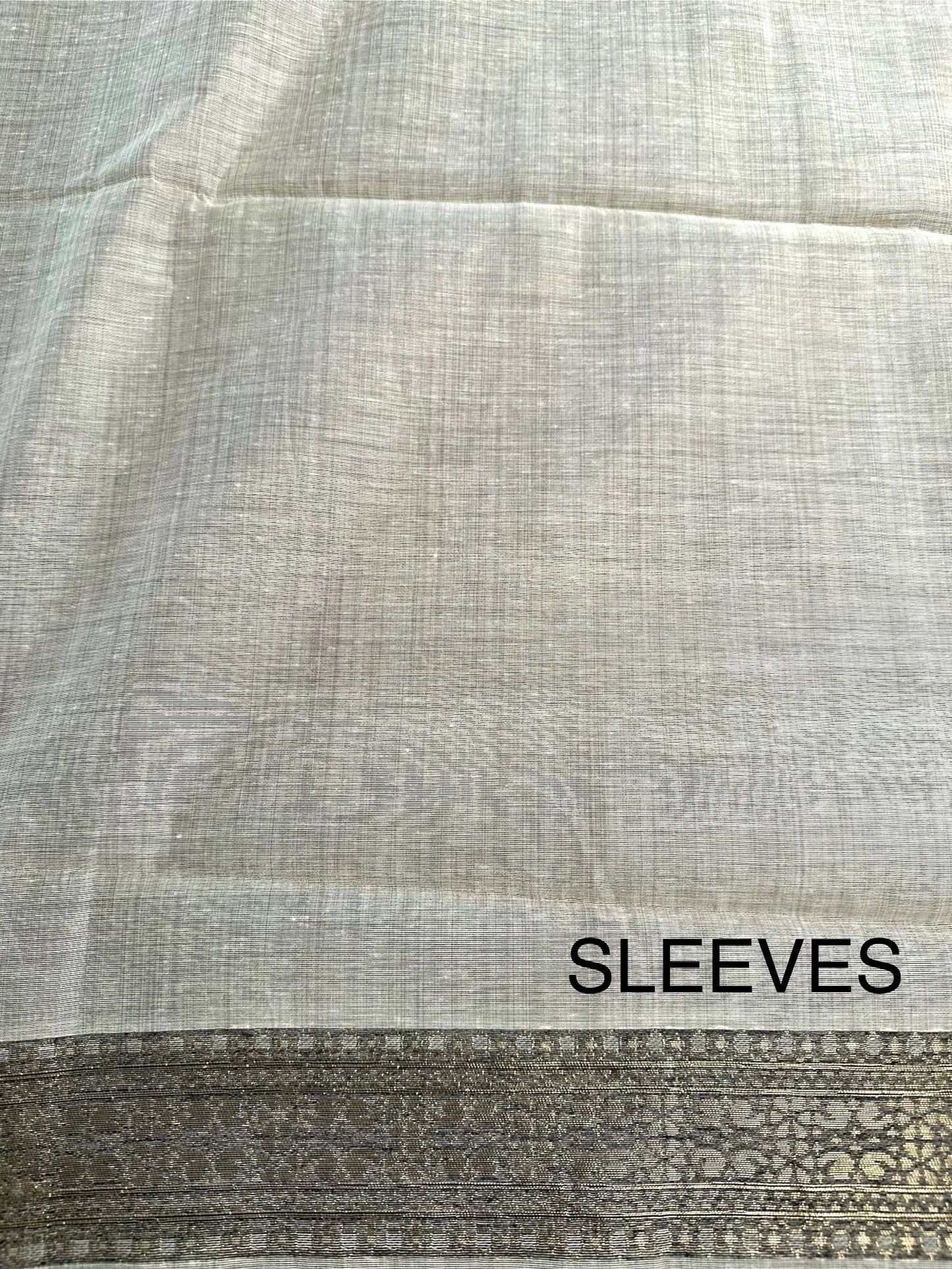 Cream Cotton 3-Piece Suit