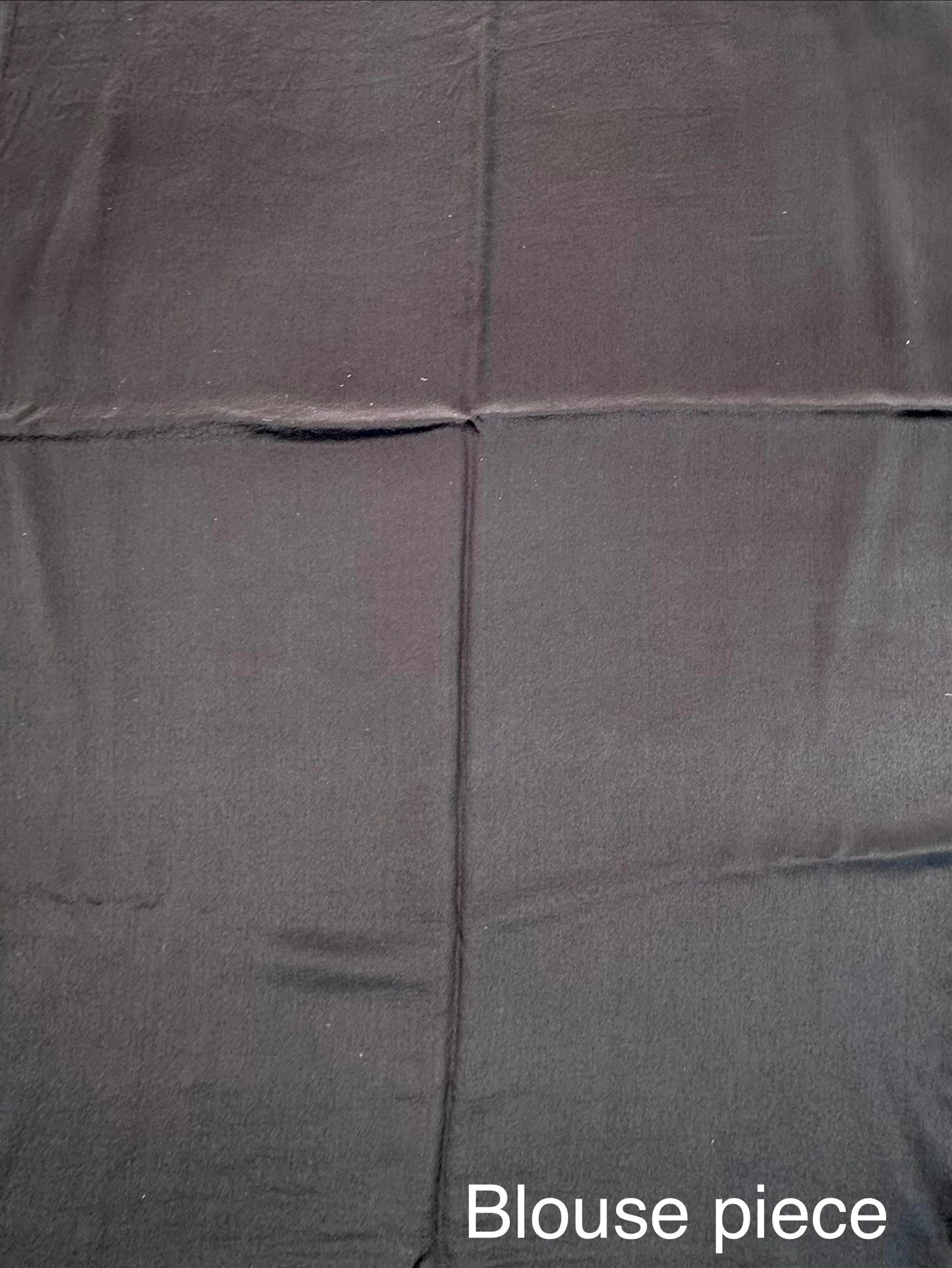 Black Rai Bandhej Chinon Saree with Crepe Blouse