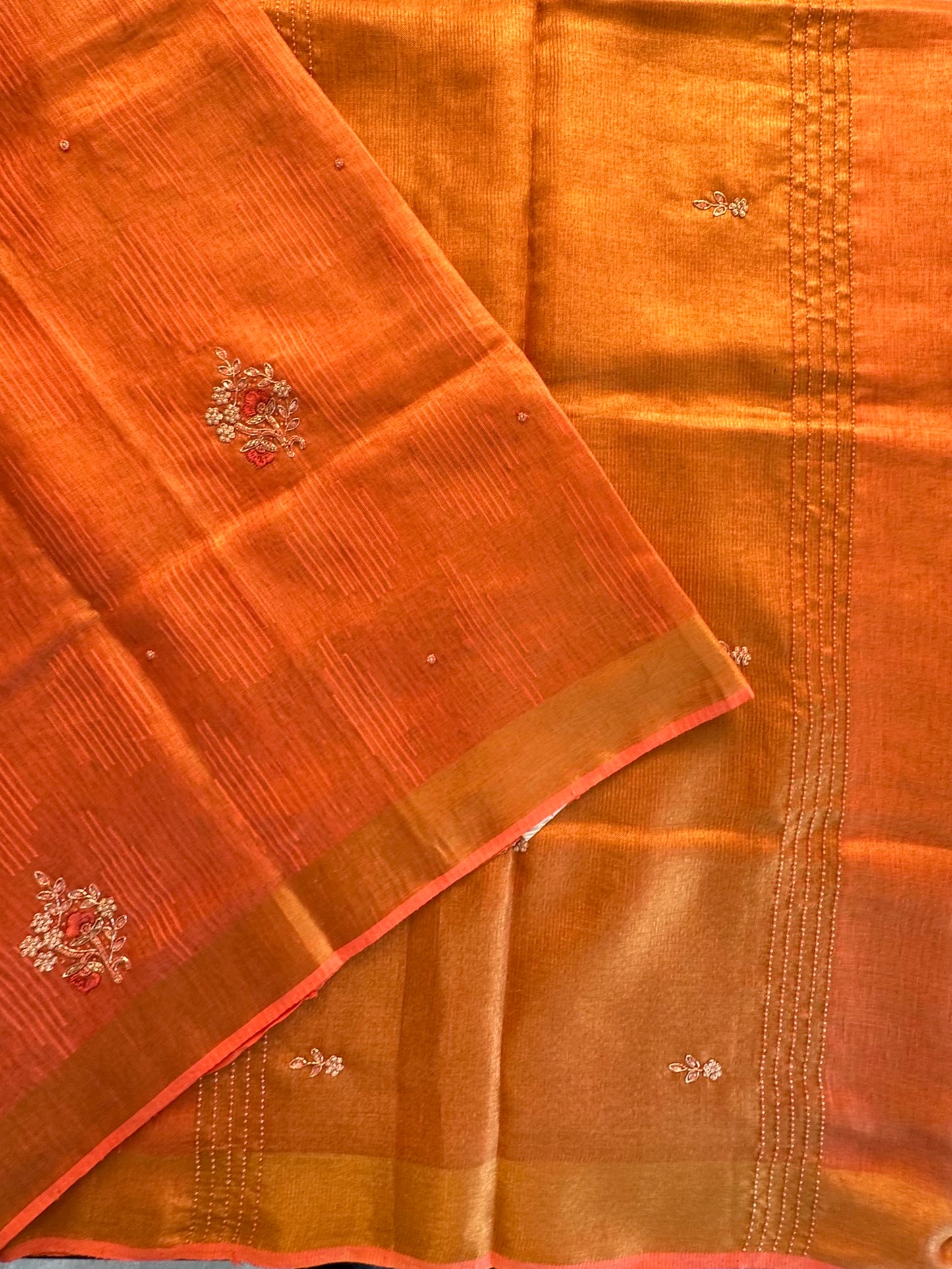 Fancy Tissue Saree