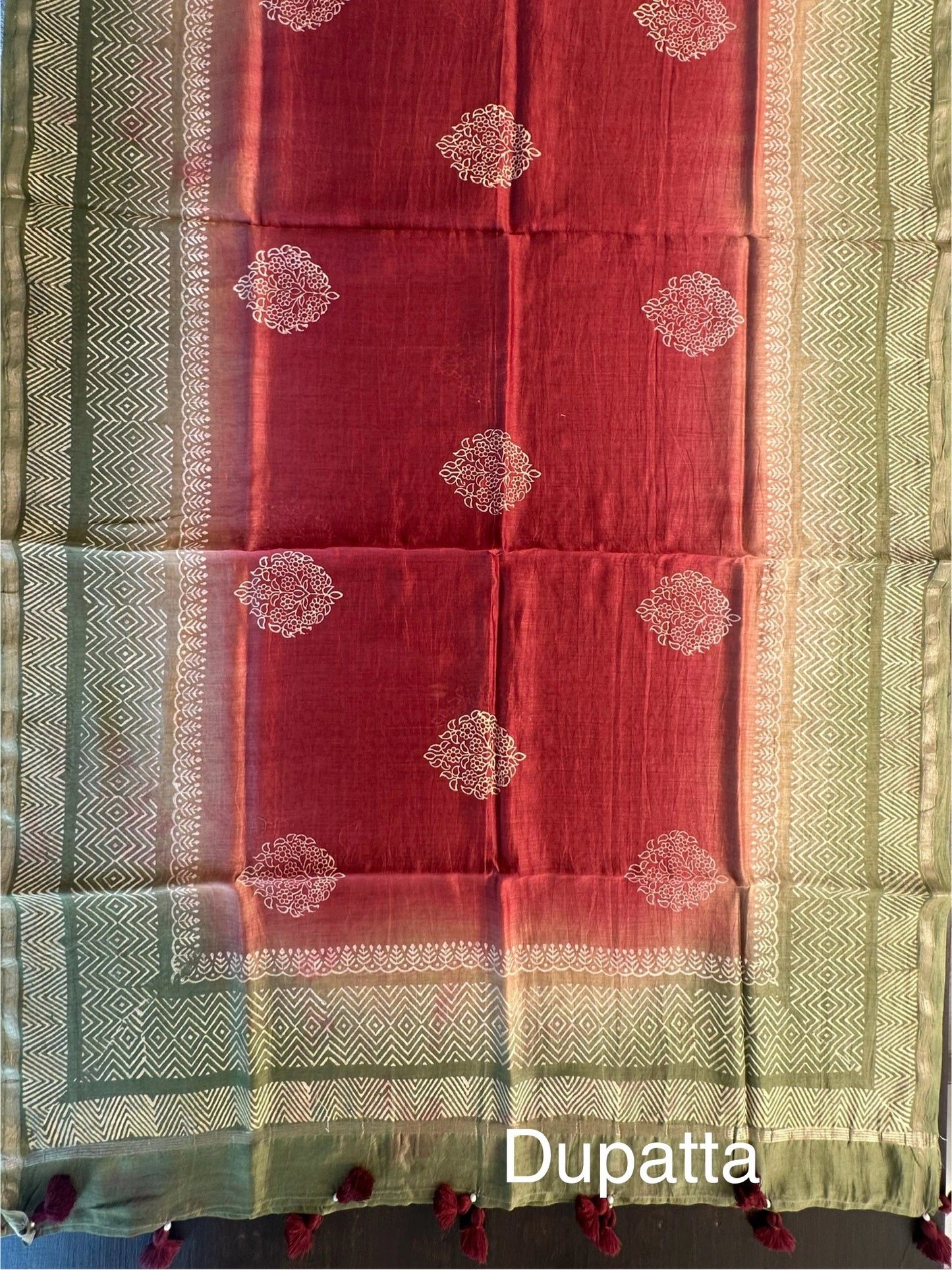 Pure Chanderi 3-Piece Suit