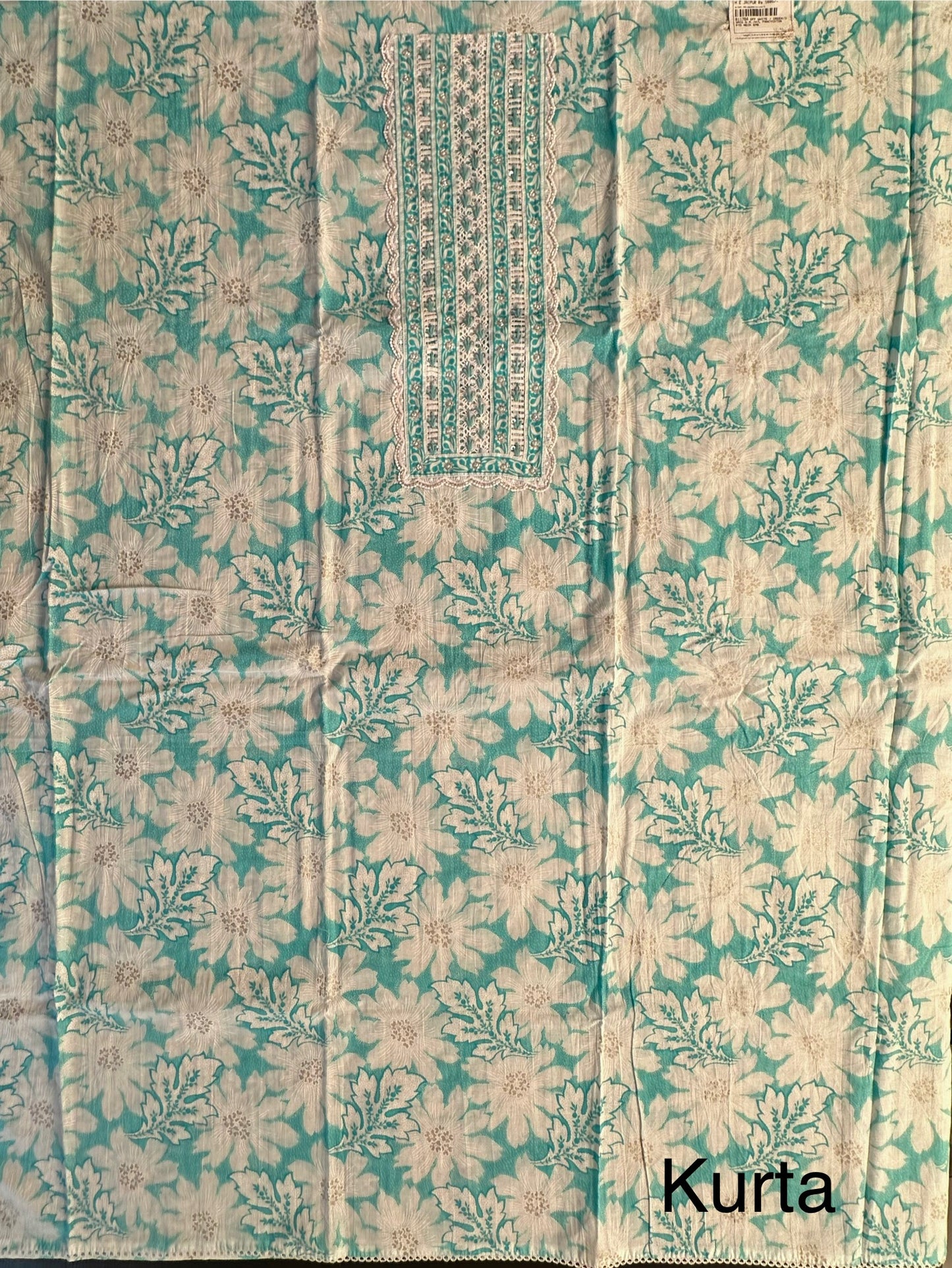 Jaipuri Cotton 3 -Piece Suit