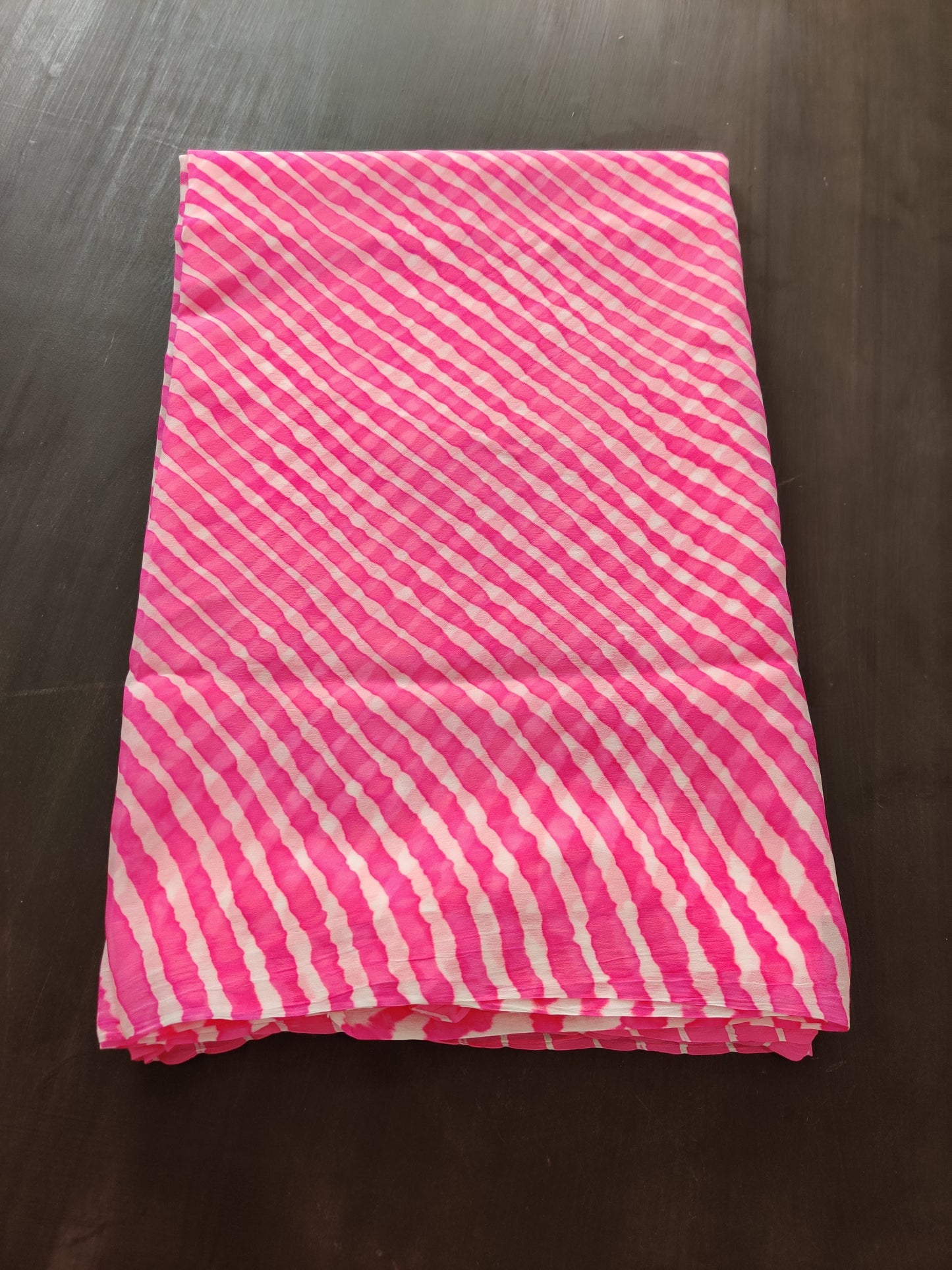 Leheriya Georgette Saree