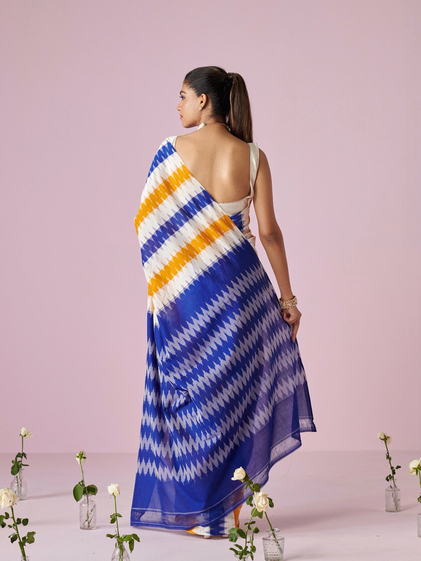 Ikkat Cotton Saree