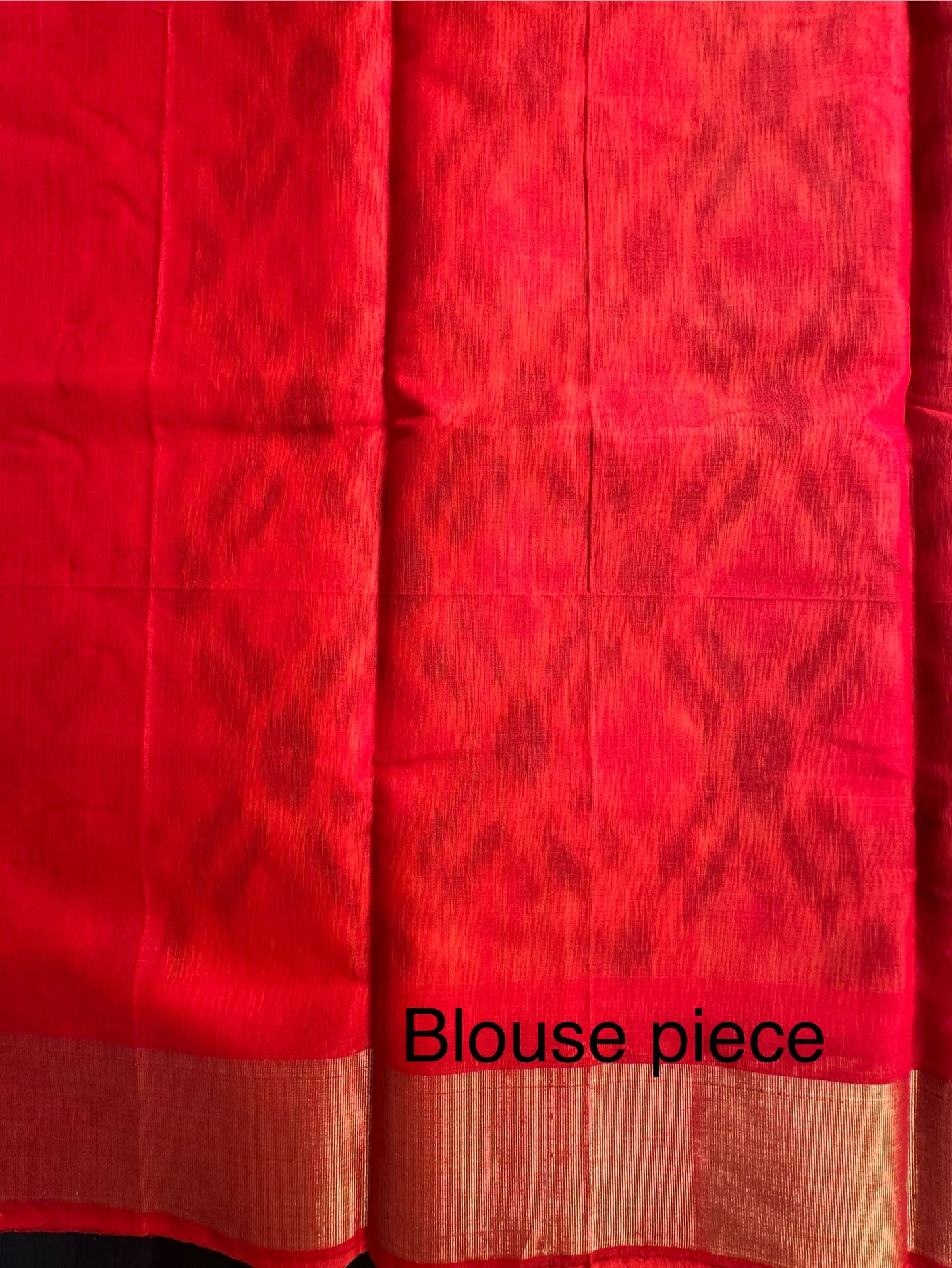 Yellow Ikkat Kosa Cotton Silk Saree