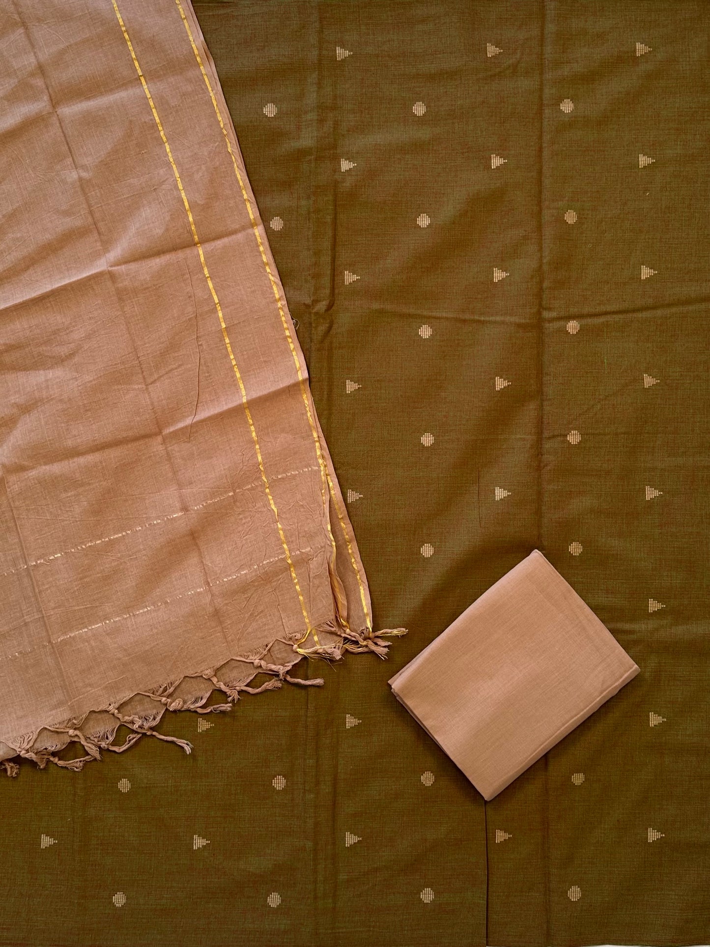 Handloom Cotton Suit