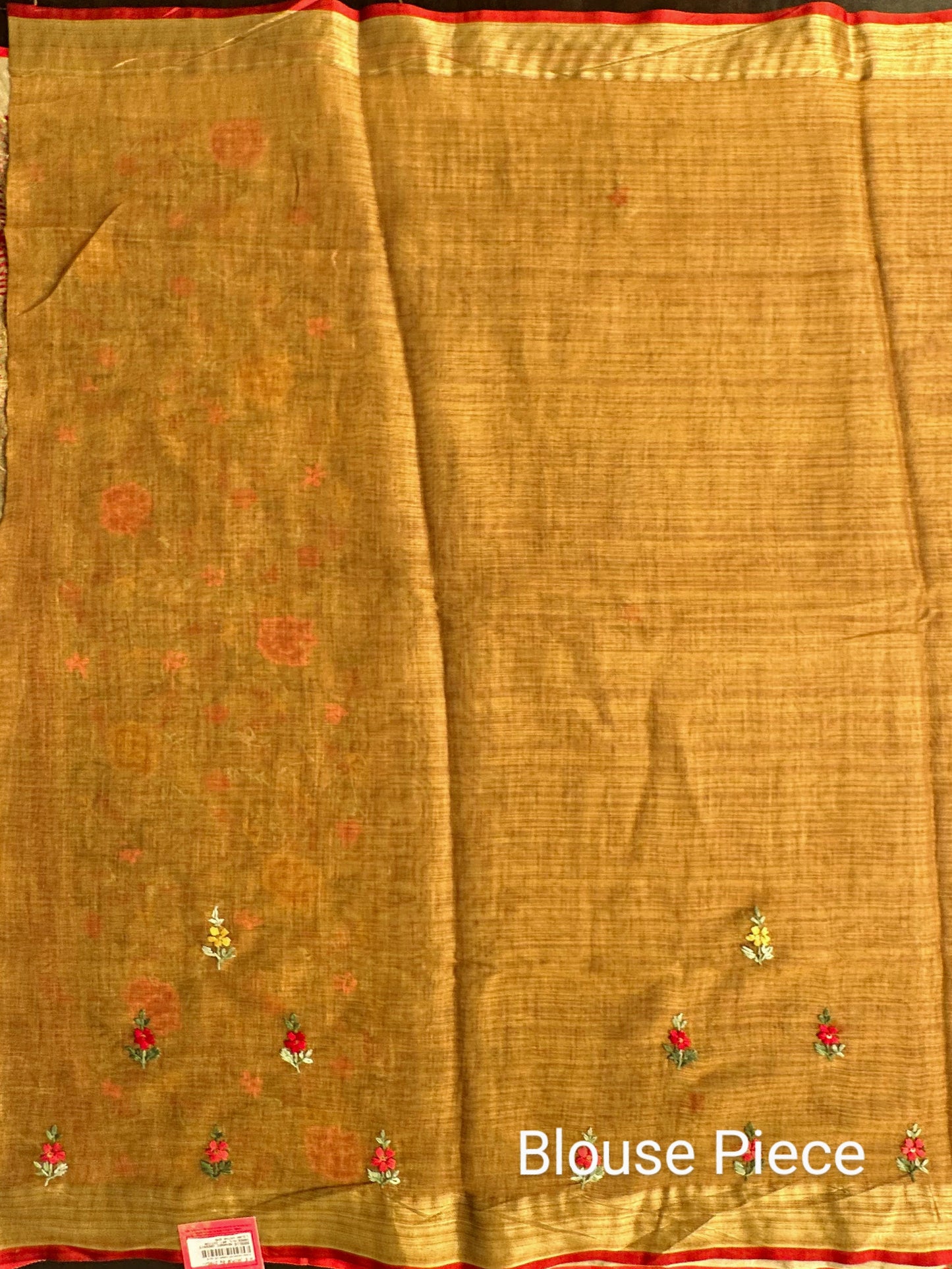 Cotton Saree with Embroidery