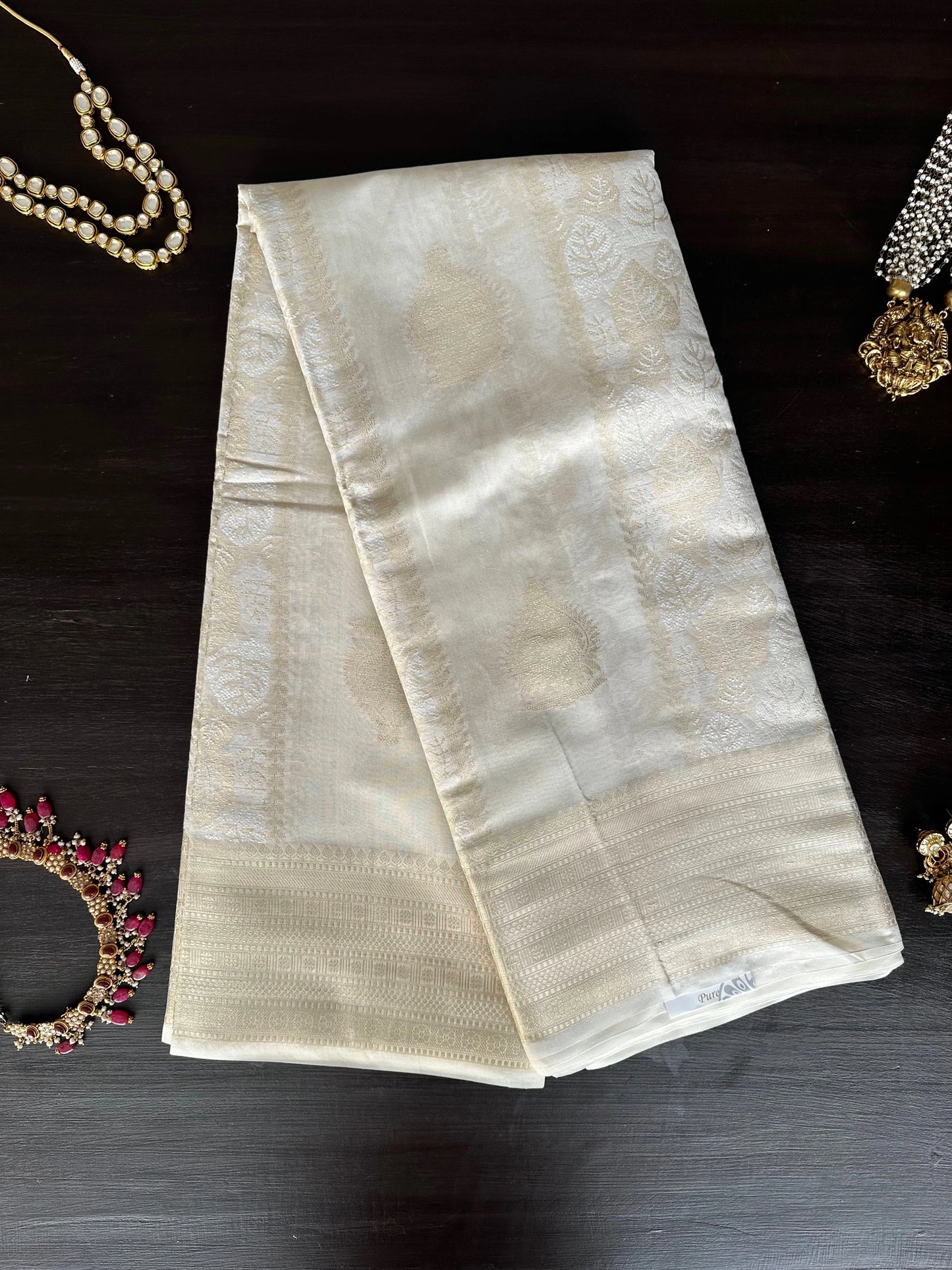 Cotton Chanderi Saree