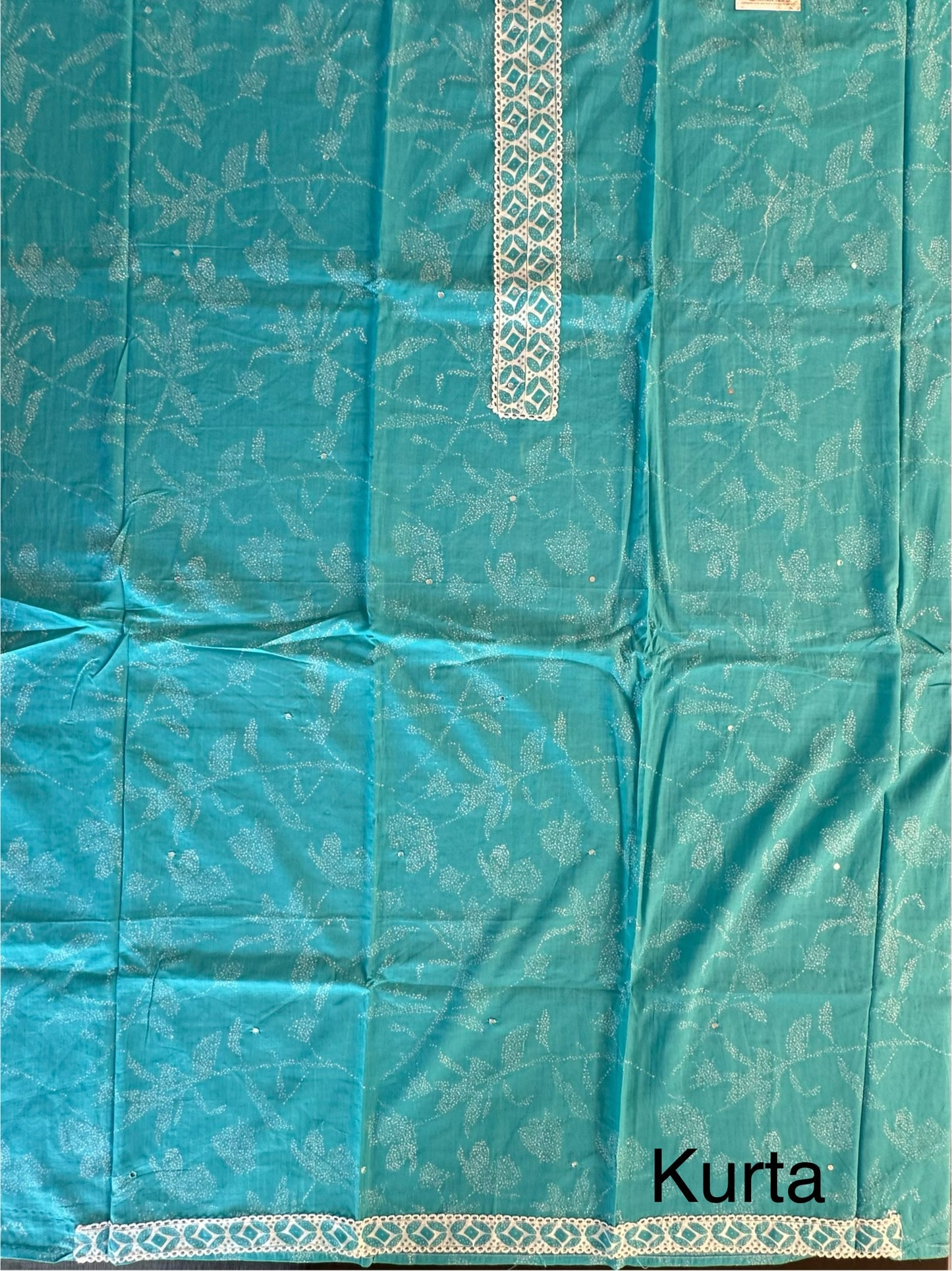 Jaipuri Necktie Cotton 3-Piece Suit