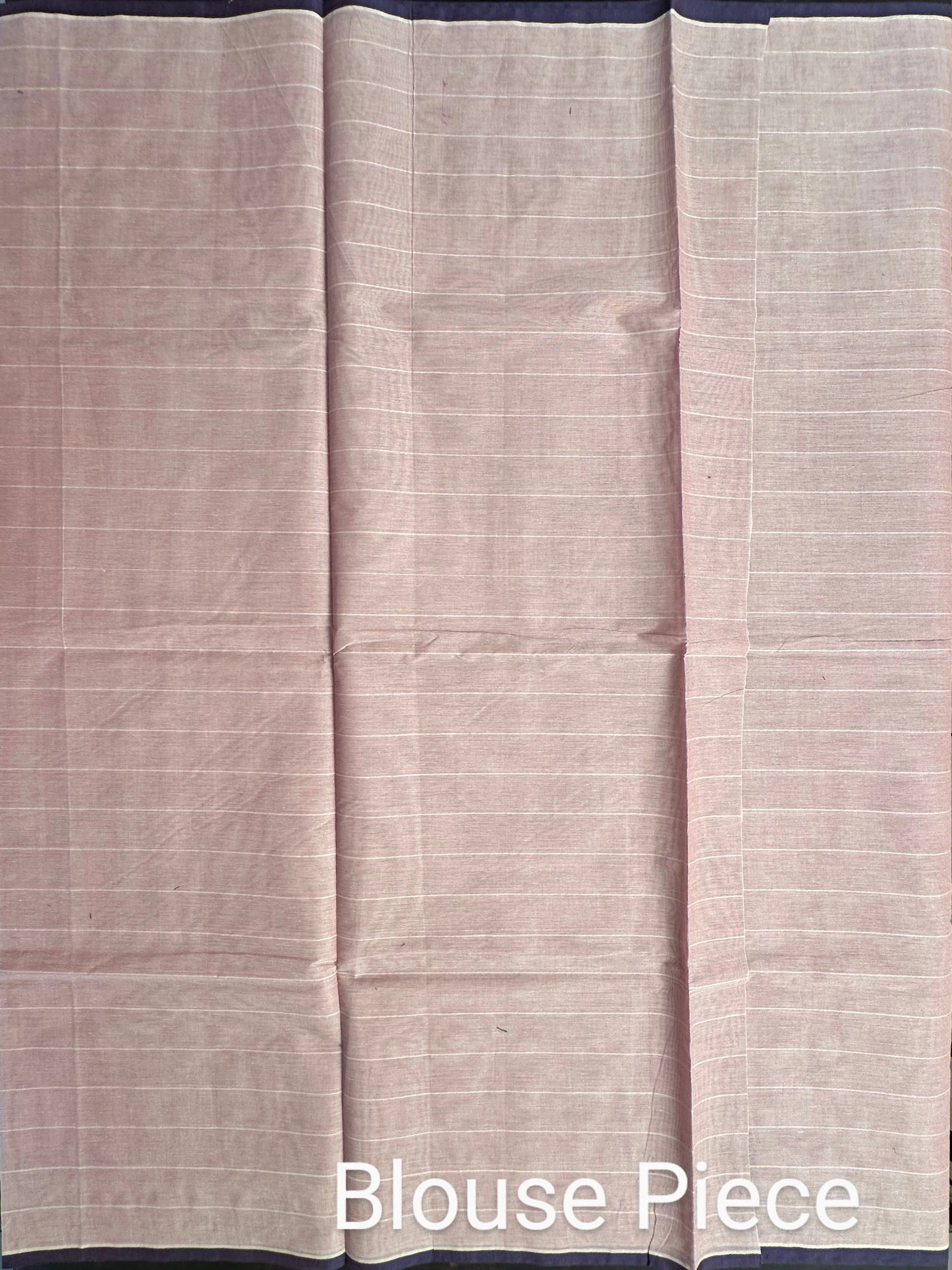 Light Mauve Village Pure Cotton Saree