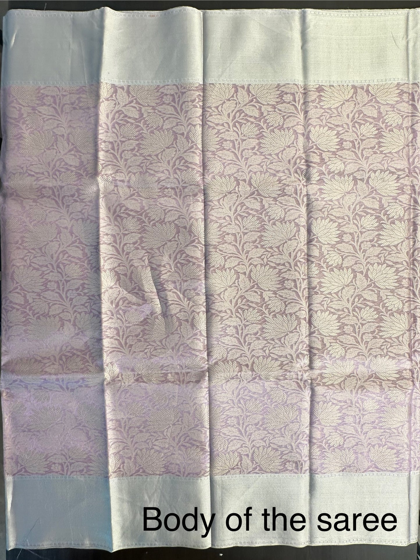 Mauve Blended Tissue Saree