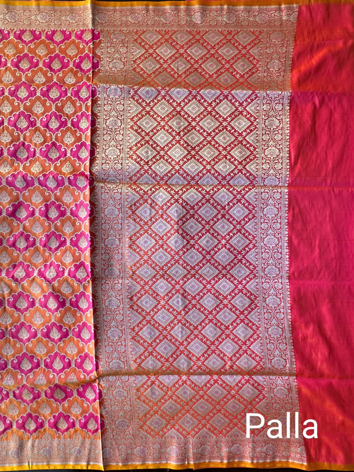 Banarasi Rangkaat Blended Silk Saree