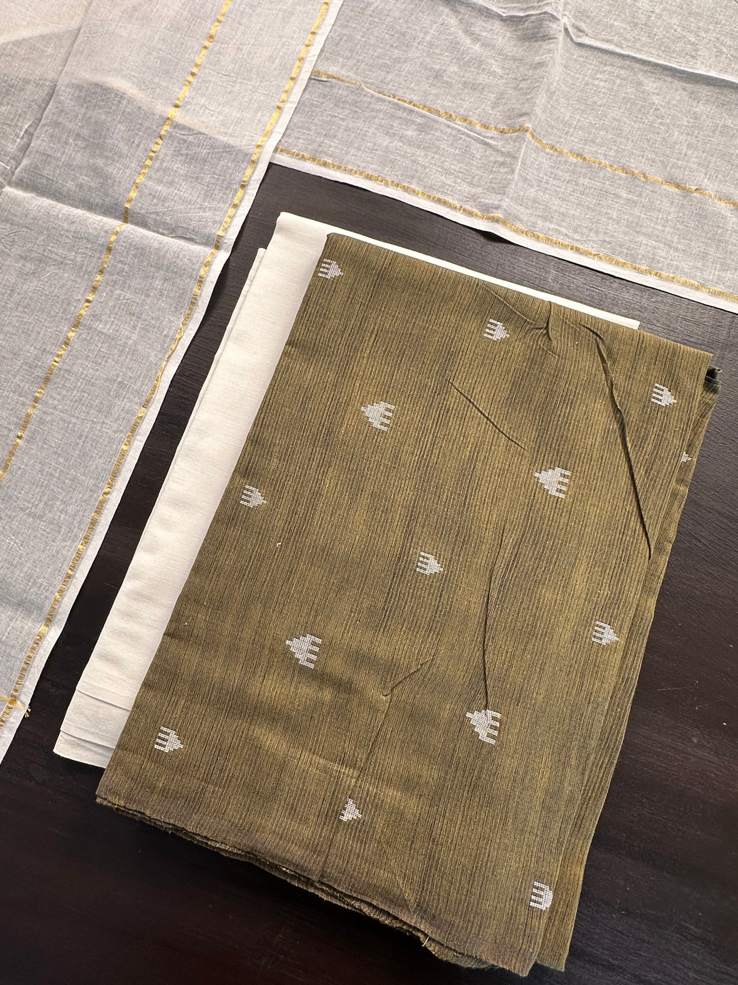 Handloom Cotton Suit