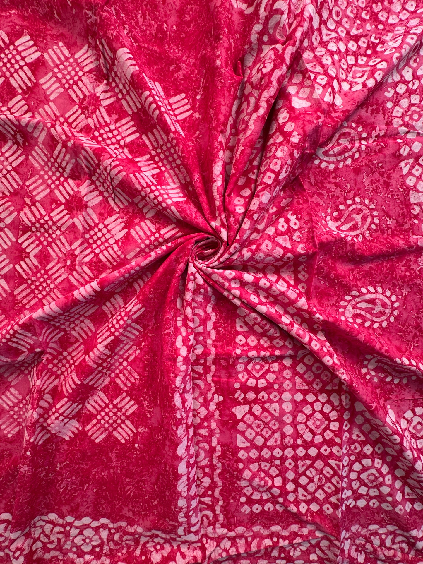Batik Pure Cotton Saree