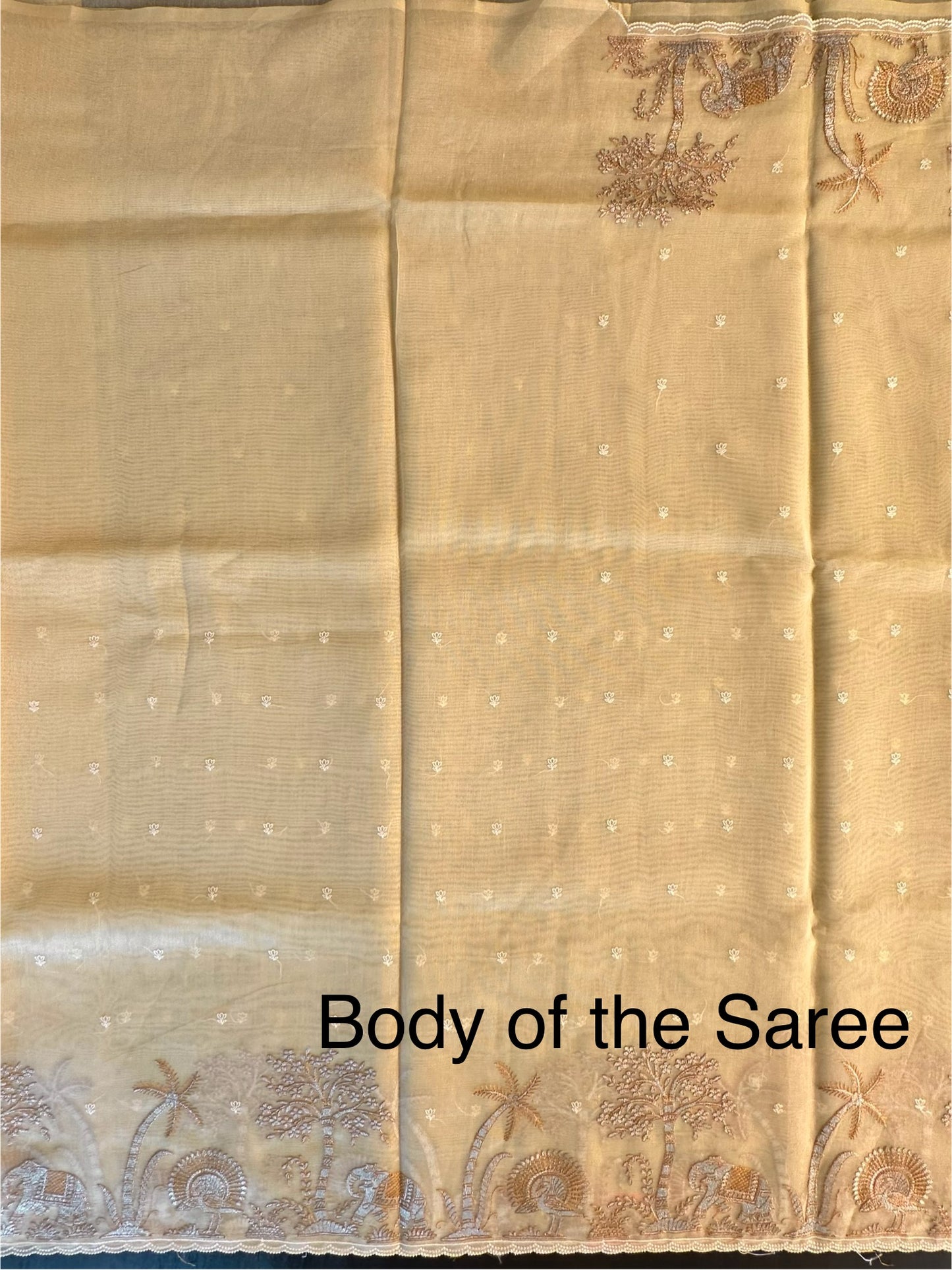 Blended Tissue Saree