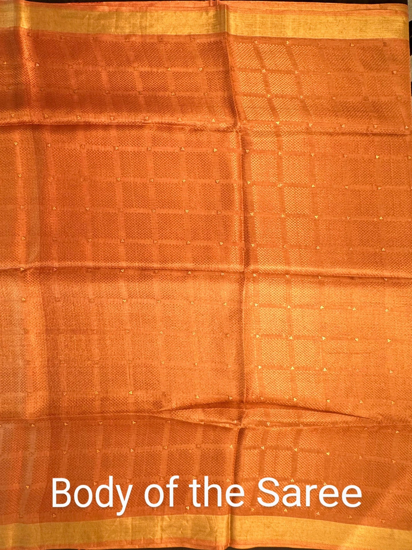 Emboss Tissue Silk Saree
