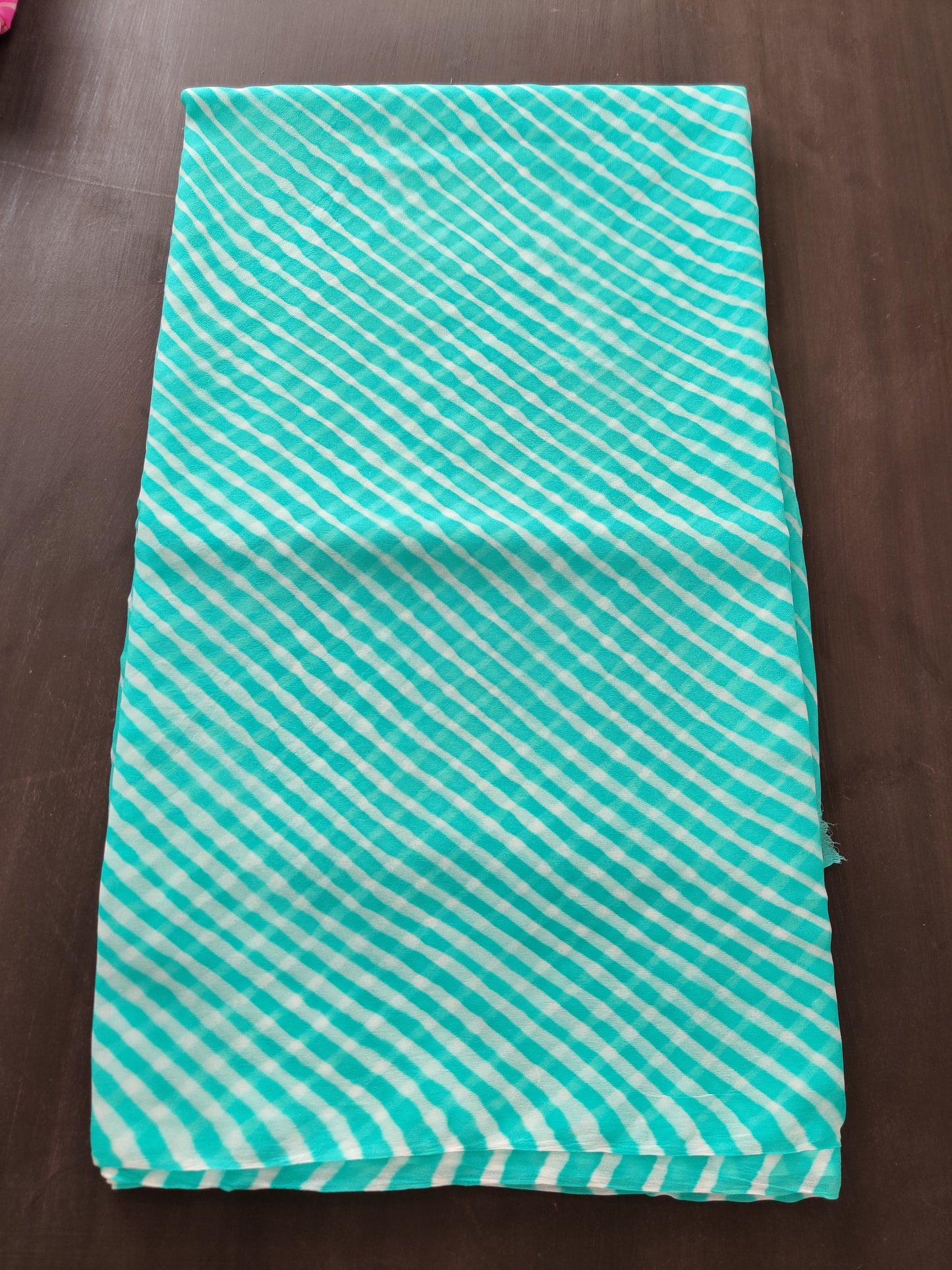 Leheriya Georgette Saree
